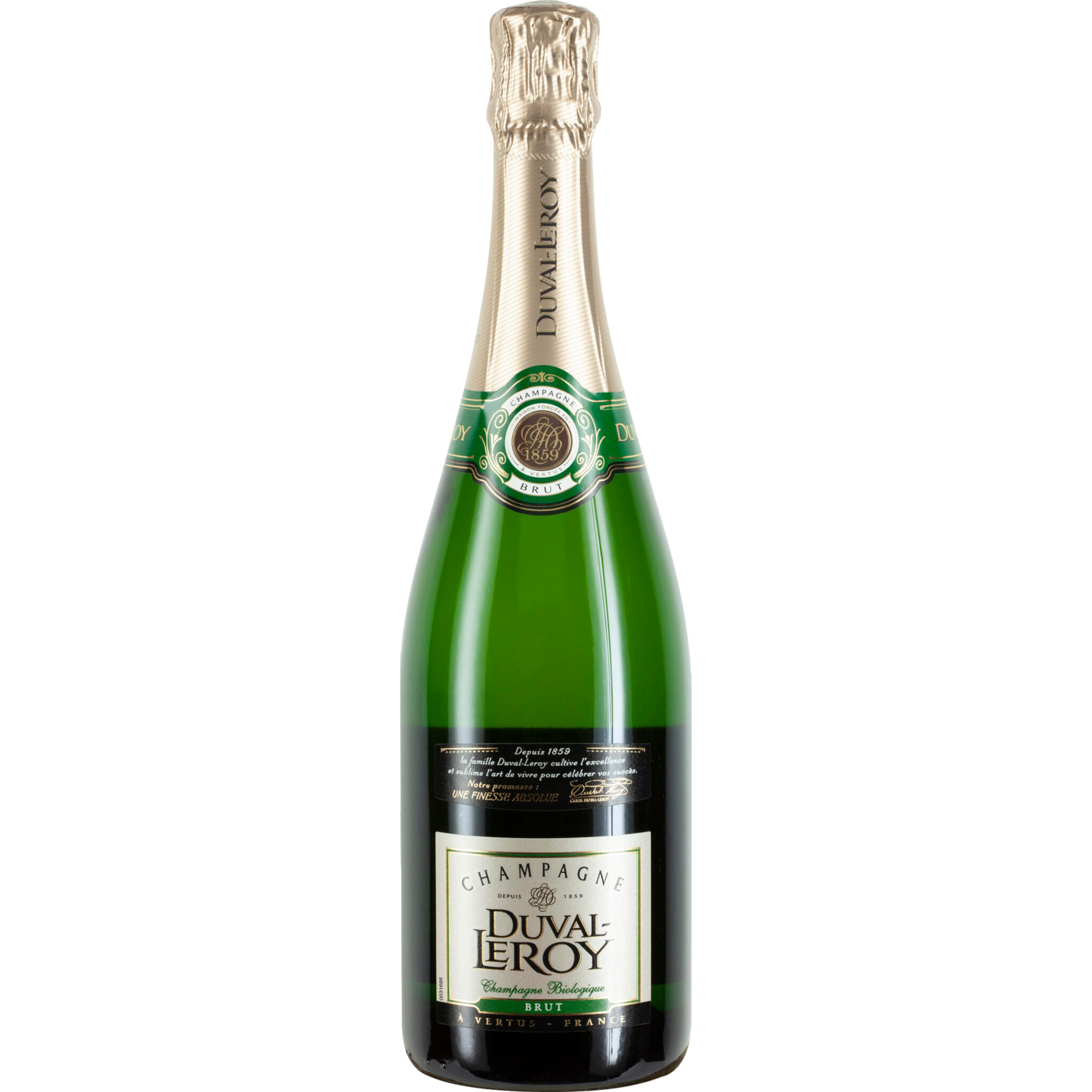 Image of Champagne Duval-Leroy Bio, Brut, Champagne AC, Champagne, Schaumwein