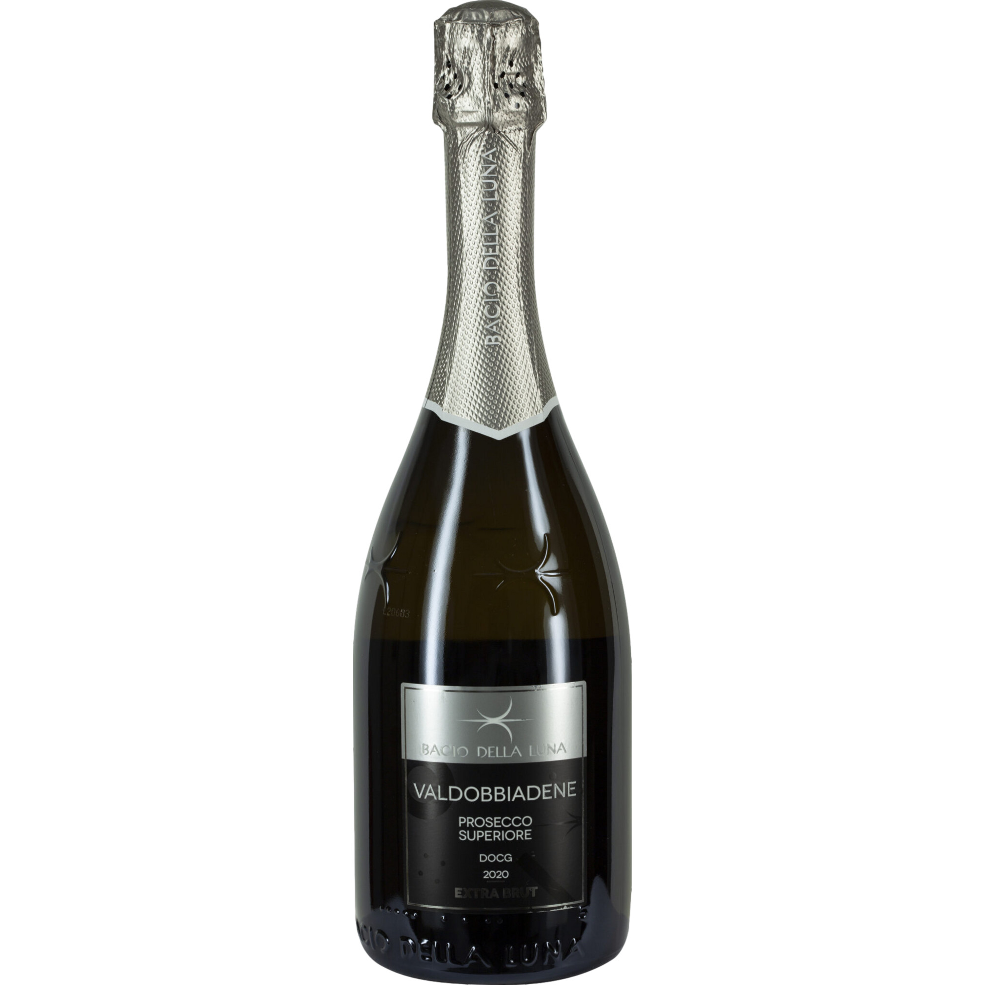 Bacio della Luna Millesimato Prosecco Spumante, Brut, Valdobbiadene - Prosecco DOCG, Venetien, 2022, Schaumwein - Sekt & Crémant