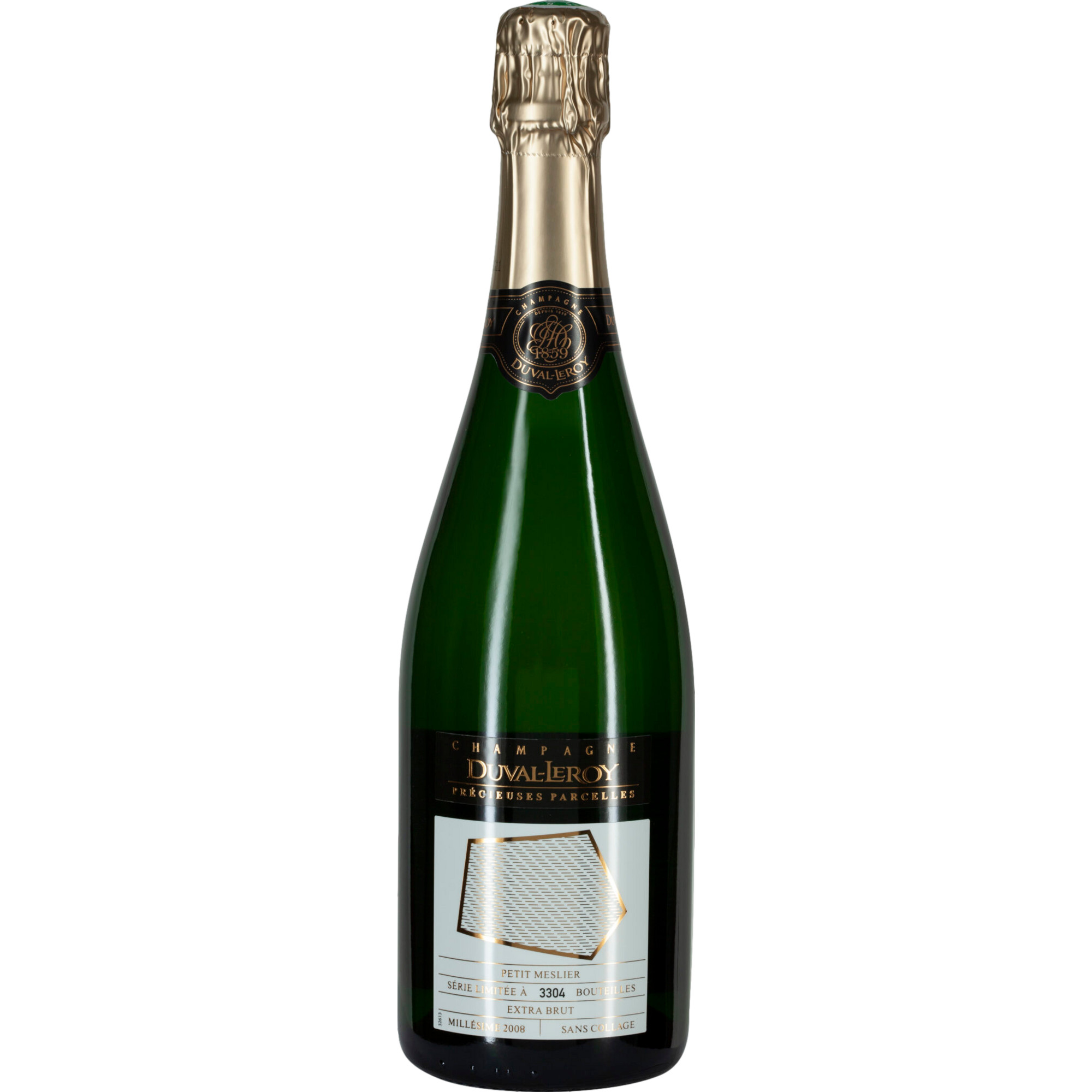 Image of Champagne Duval-Leroy Précieuses Parcelles, Extra Brut, Champagne AC, Champagne, 2008, Schaumwein