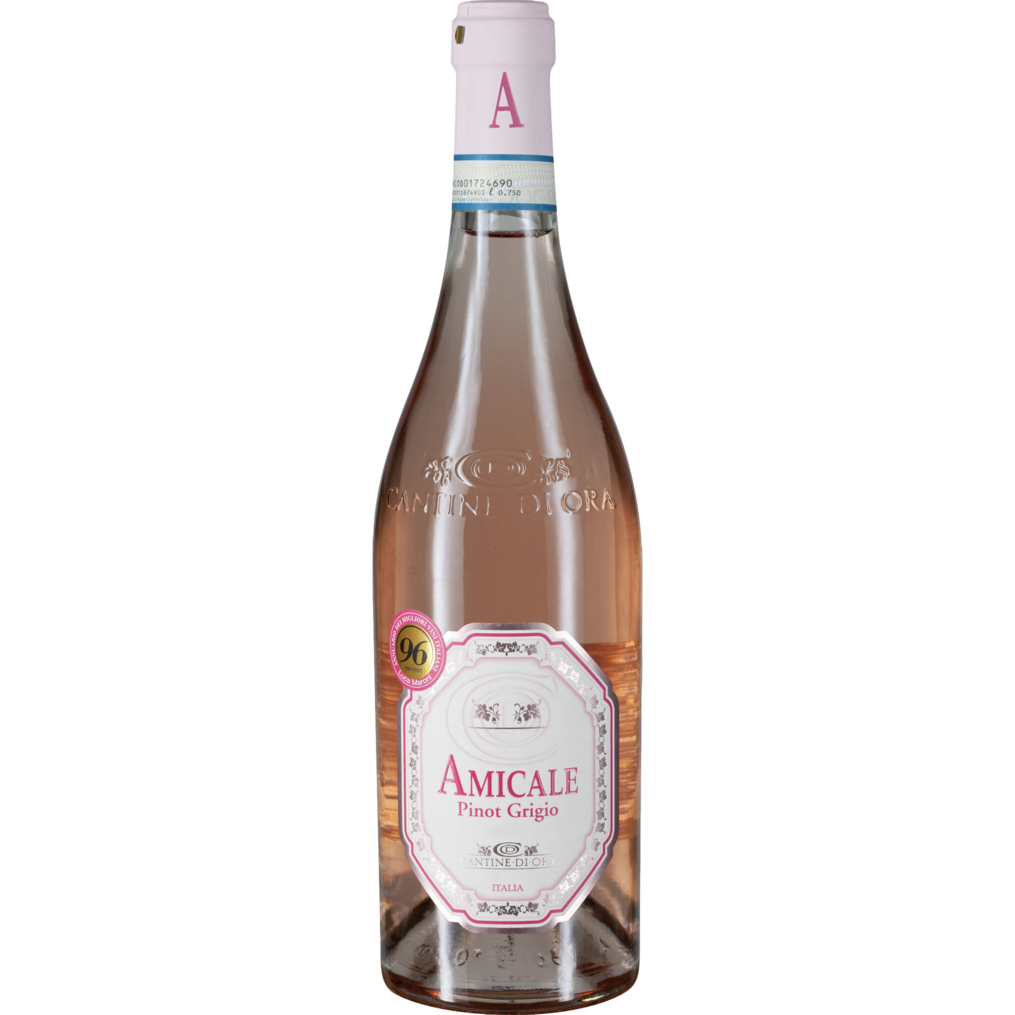 Amicale Pinot Grigio Rosé, delle Venezie DOC, Venetien, 2023, Roséwein
