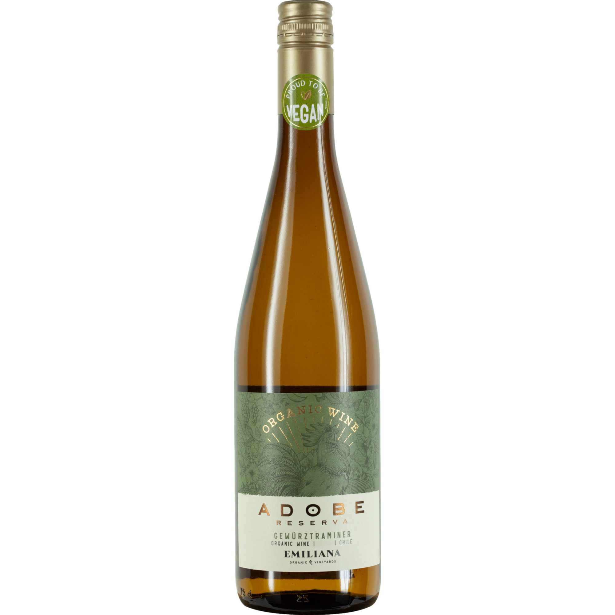 Image of Emiliana Adobe Gewürztraminer Reserva Bio, Valle del Rapel, Valle Central, 2021, Weißwein