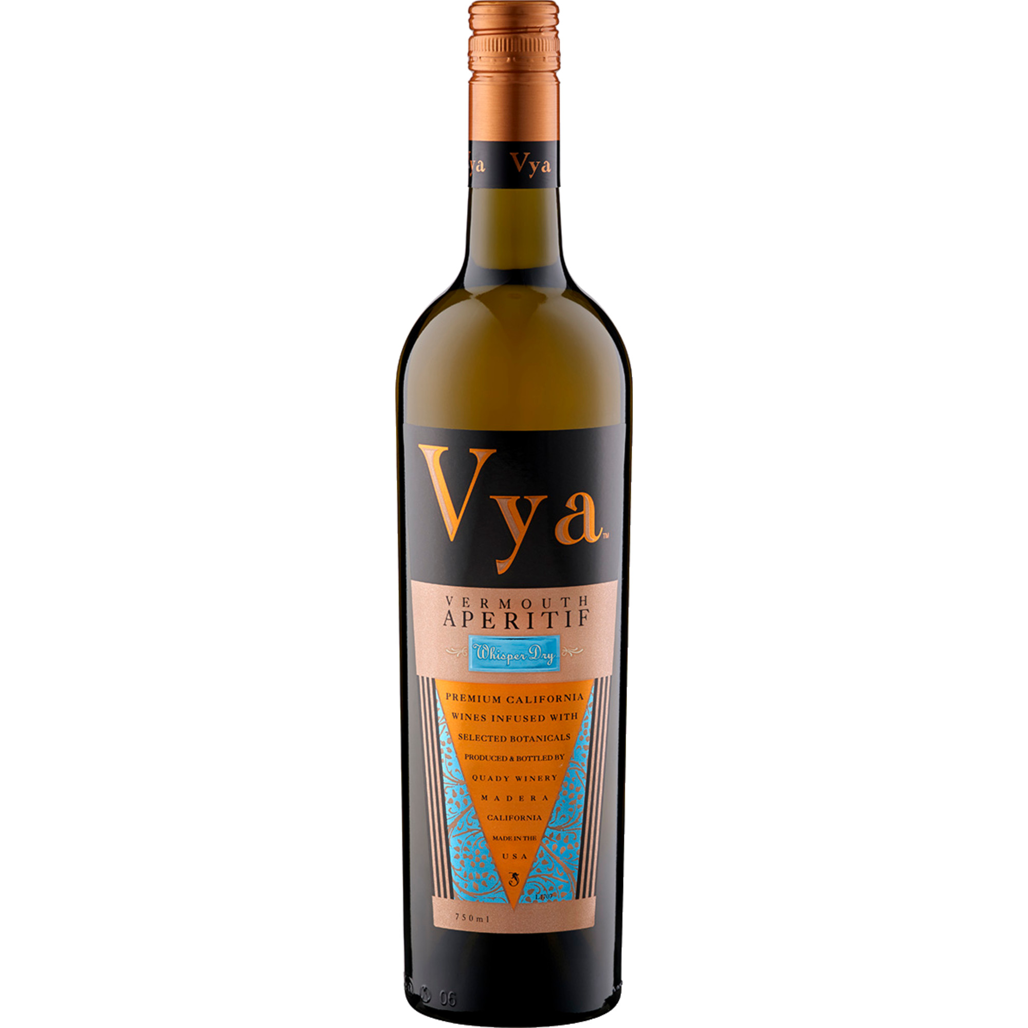Image of Quady Vya Vermouth Whisper Dry, USA, 0,75 L, 17 % Vol., Kalifornien, Spirituosen