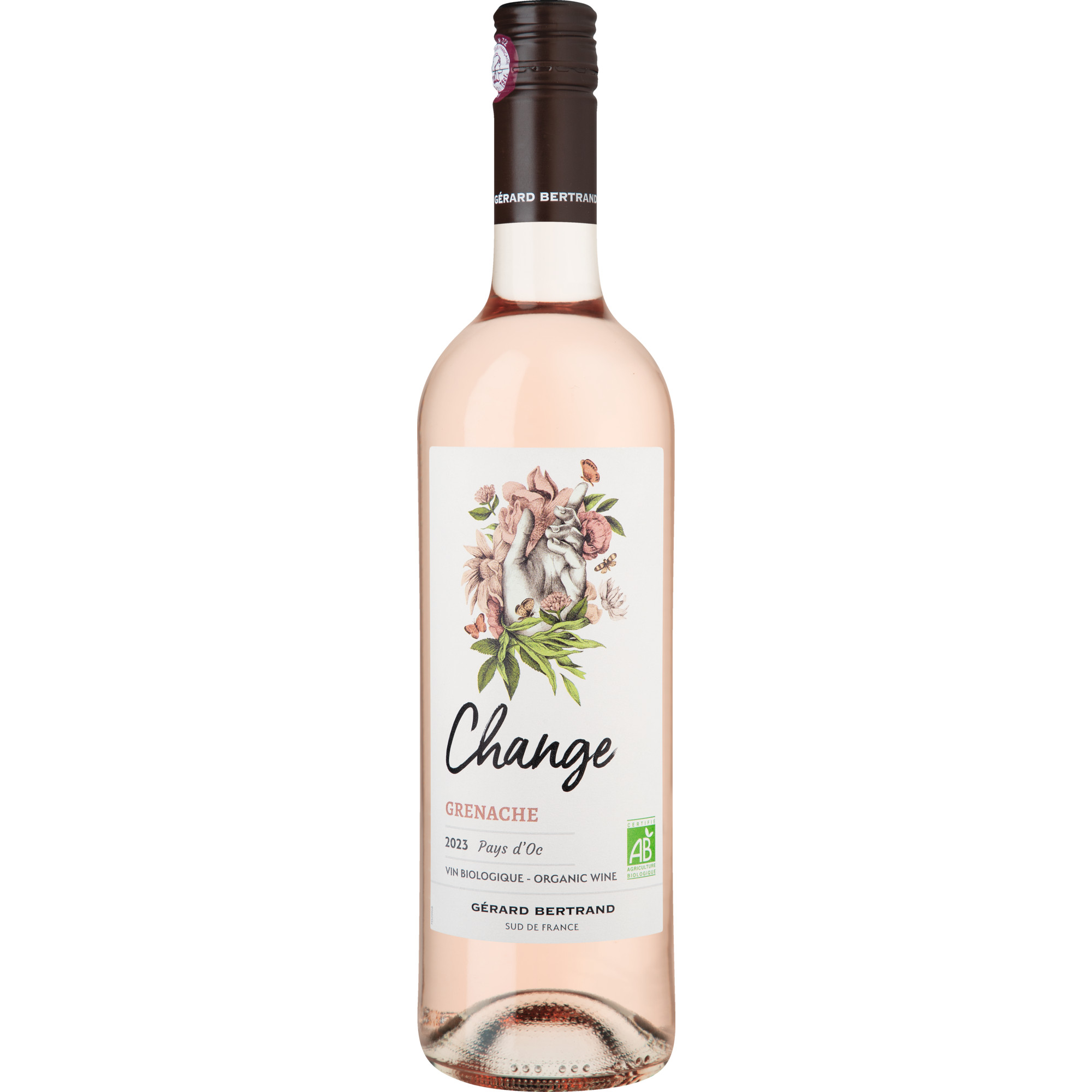 Change Grenache Rosé, Pays d'Oc IGP, Languedoc-Roussillon, 2023, Roséwein