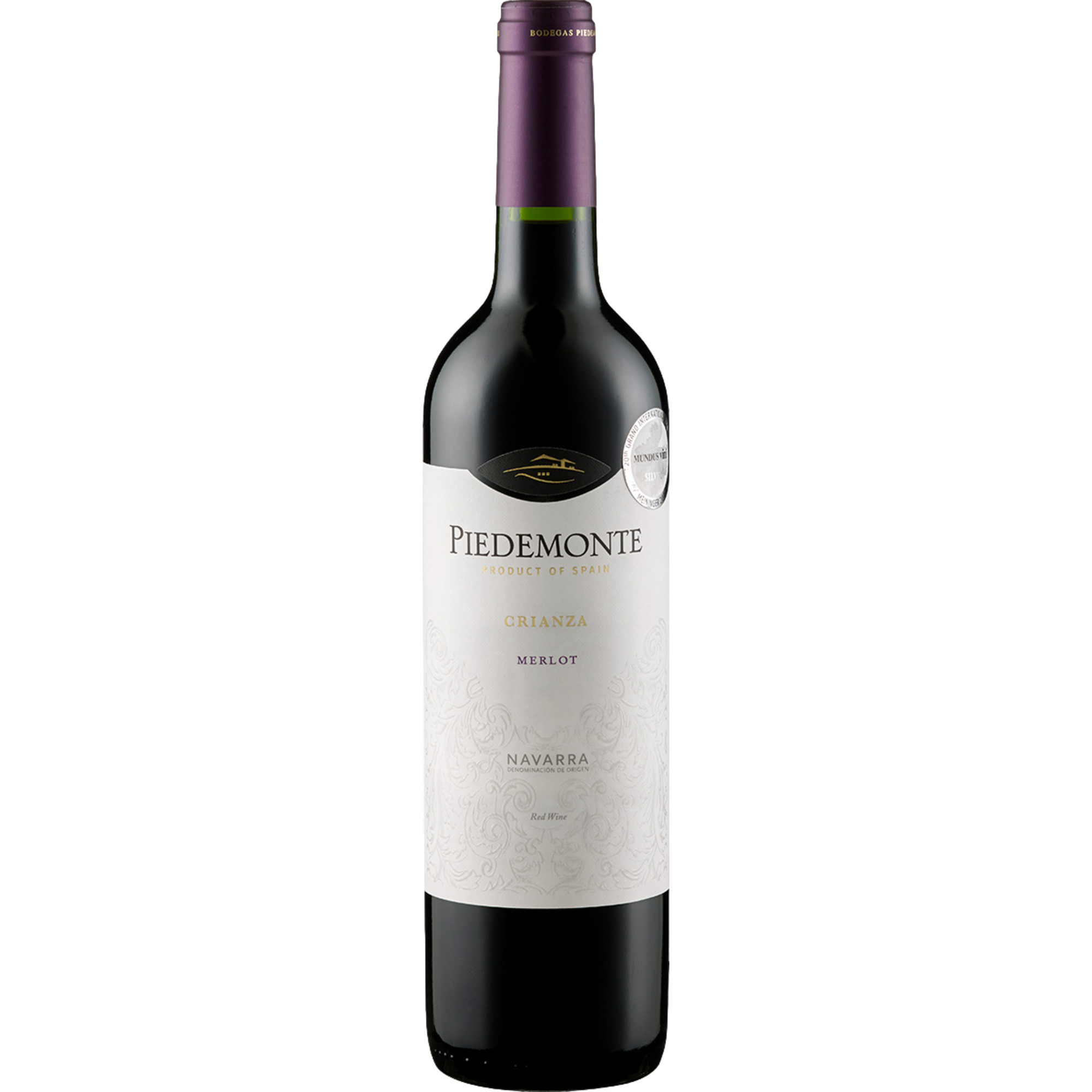 Piedemonte Merlot Crianza, Navarra DO, Navarra, 2020, Rotwein