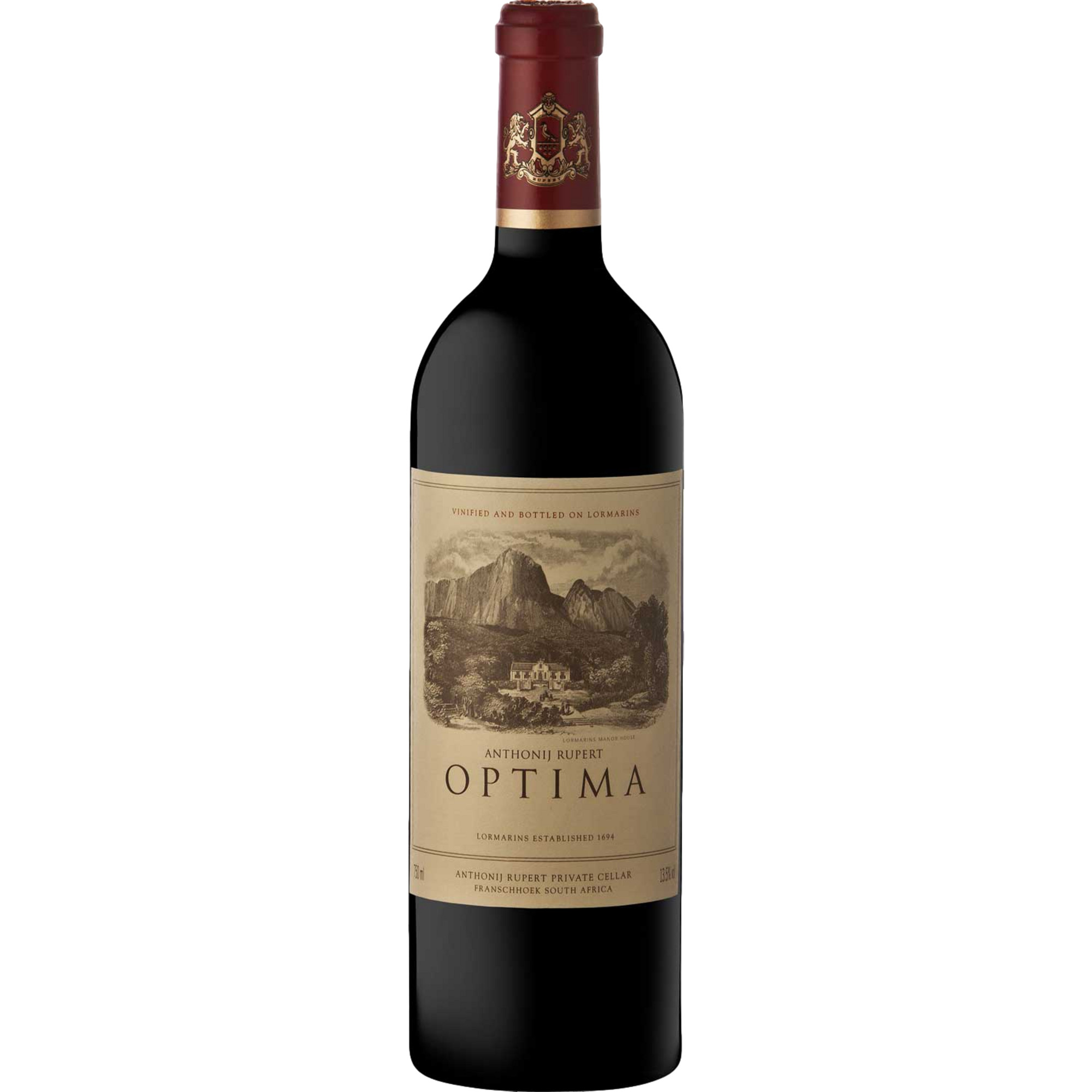 Anthonij Rupert Optima, WO Coastal Region, Western Cape, 2020, Rotwein