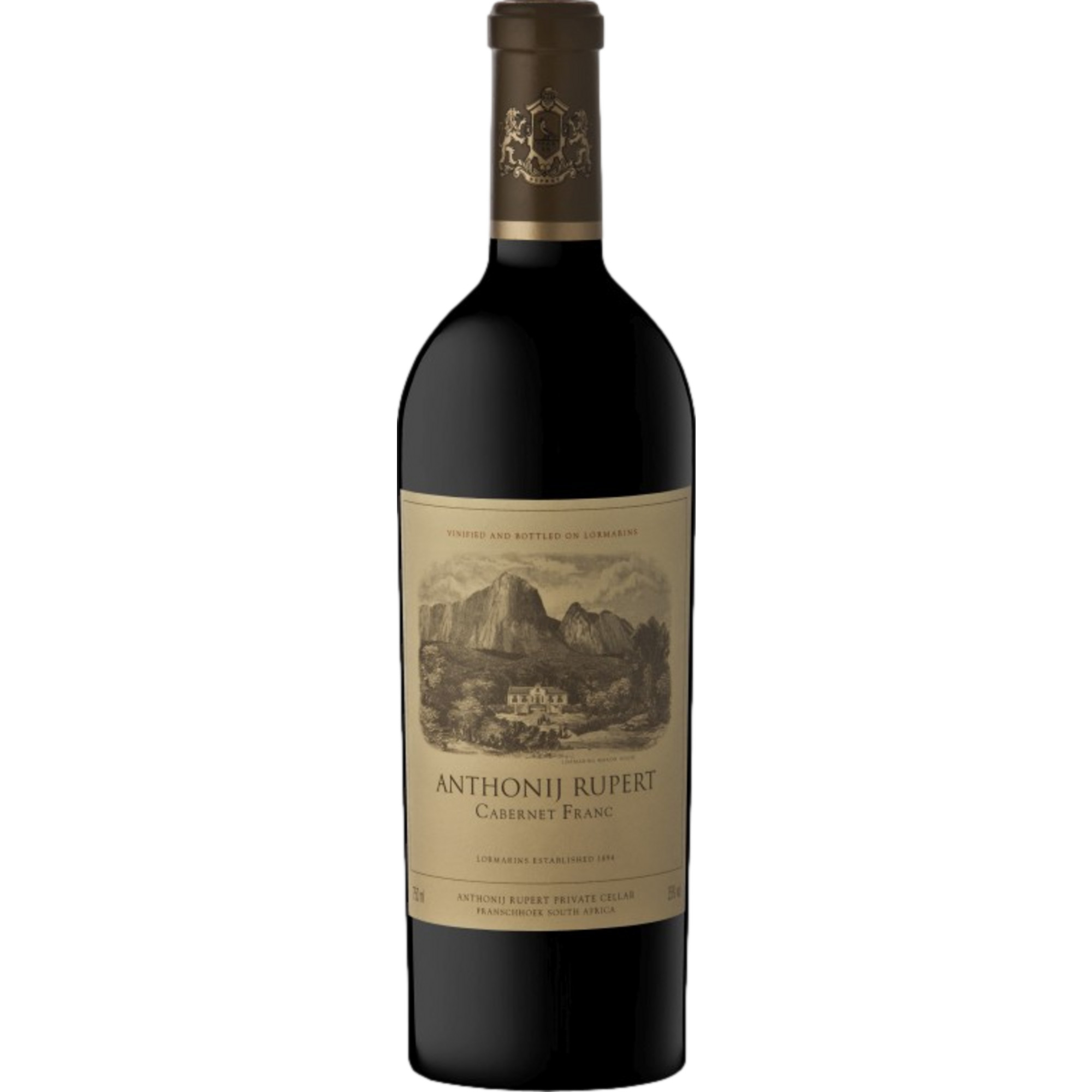 Anthonij Rupert Cabernet Franc, WO Franschhoek, Western Cape, 2018, Rotwein