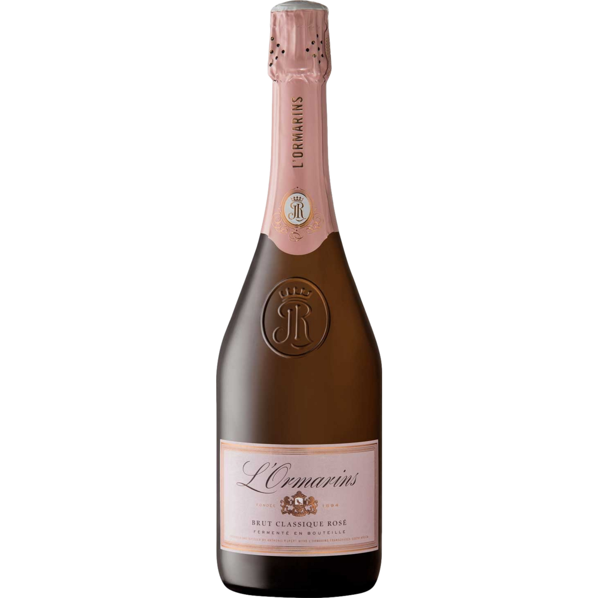 Image of Anthonij Rupert L’Ormarins Classique Rosé, Brut, WO Coastal Region, Western Cape, Schaumwein