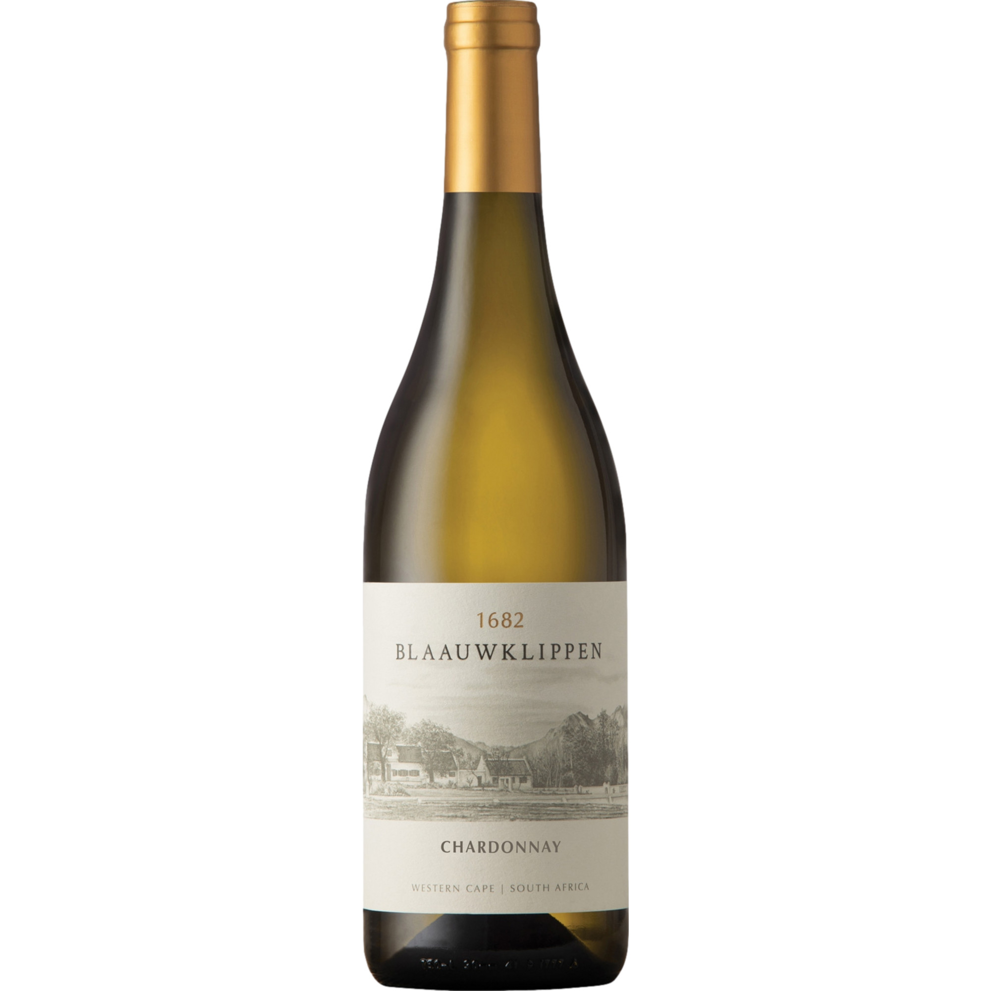 Blaauwklippen Chardonnay, WO Stellenbosch, Western Cape, 2022, Weißwein