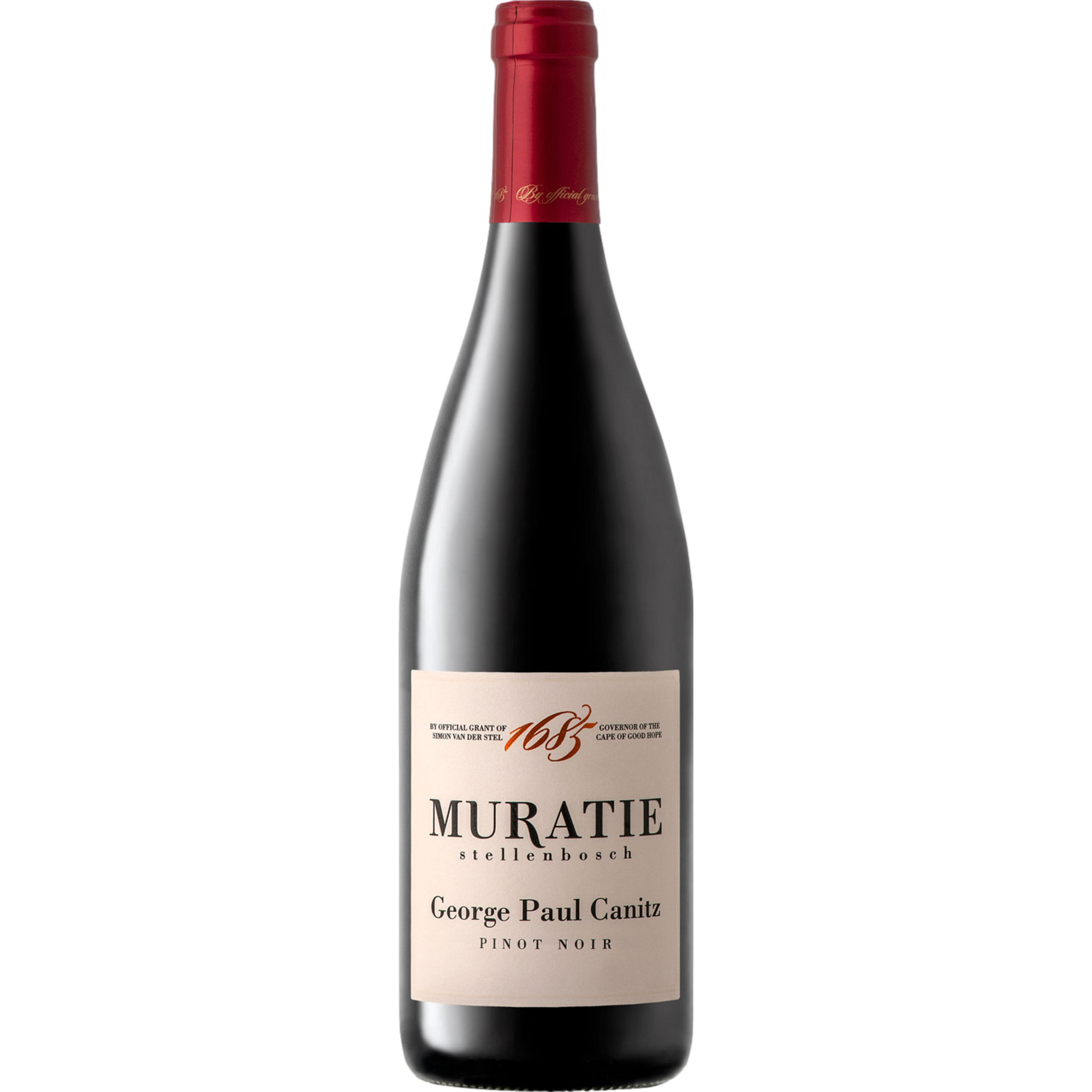 Muratie George Paul Canitz Pinot Noir, WO Stellenbosch, Western Cape, 2020, Rotwein - Rotwein