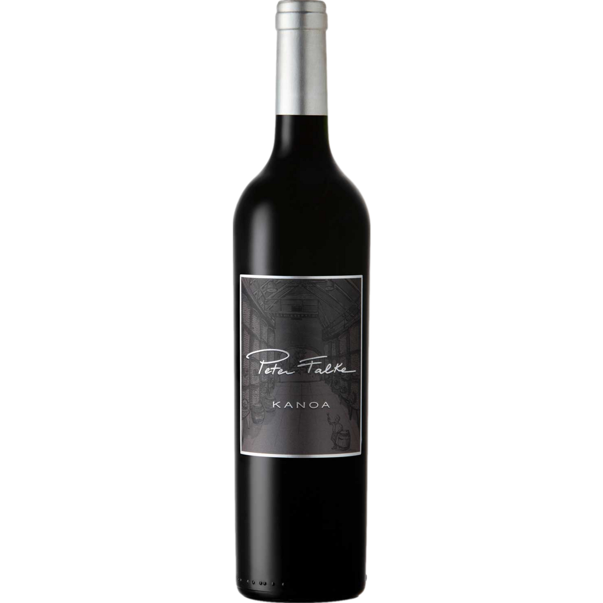 Peter Falke Signature Kanoa, WO Stellenbosch, Western Cape, 2017, Rotwein - Rotwein