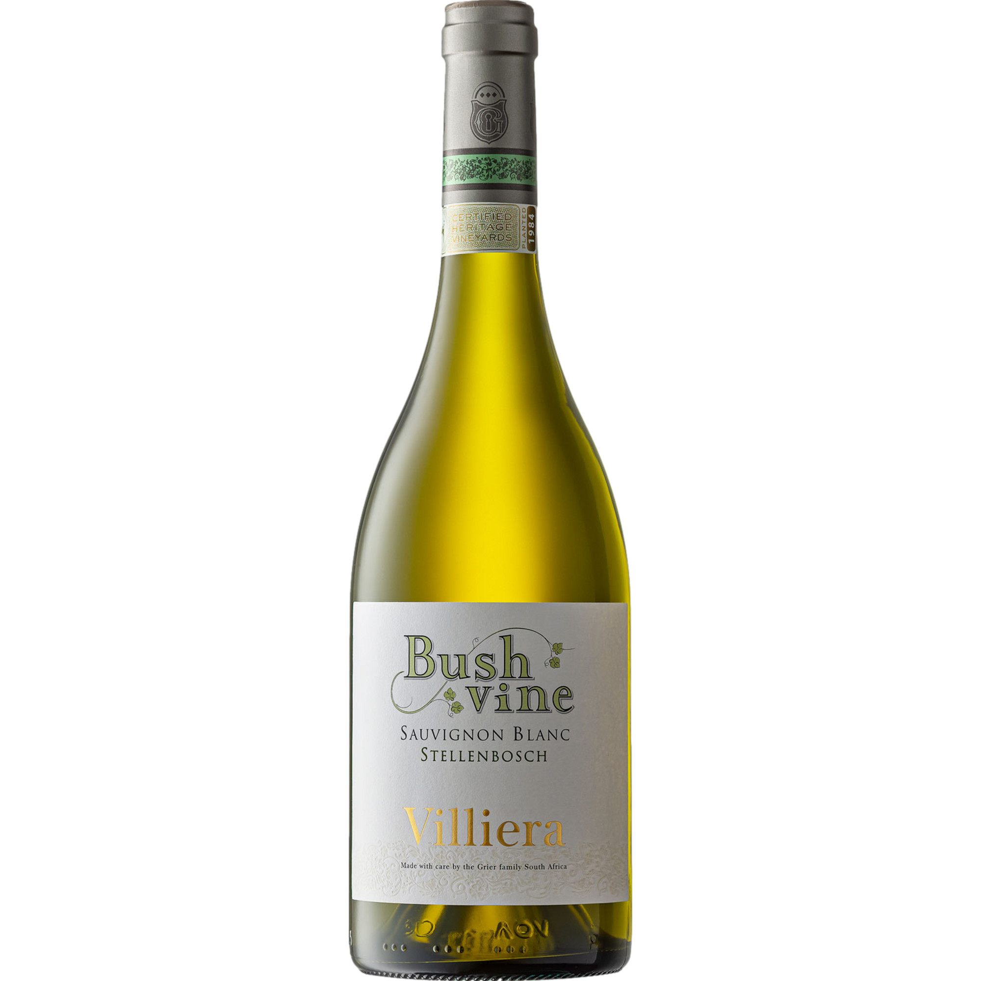 Villiera Bush Vine Sauvignon Blanc, WO Stellenbosch, Western Cape, 2022, Weißwein - Weißwein