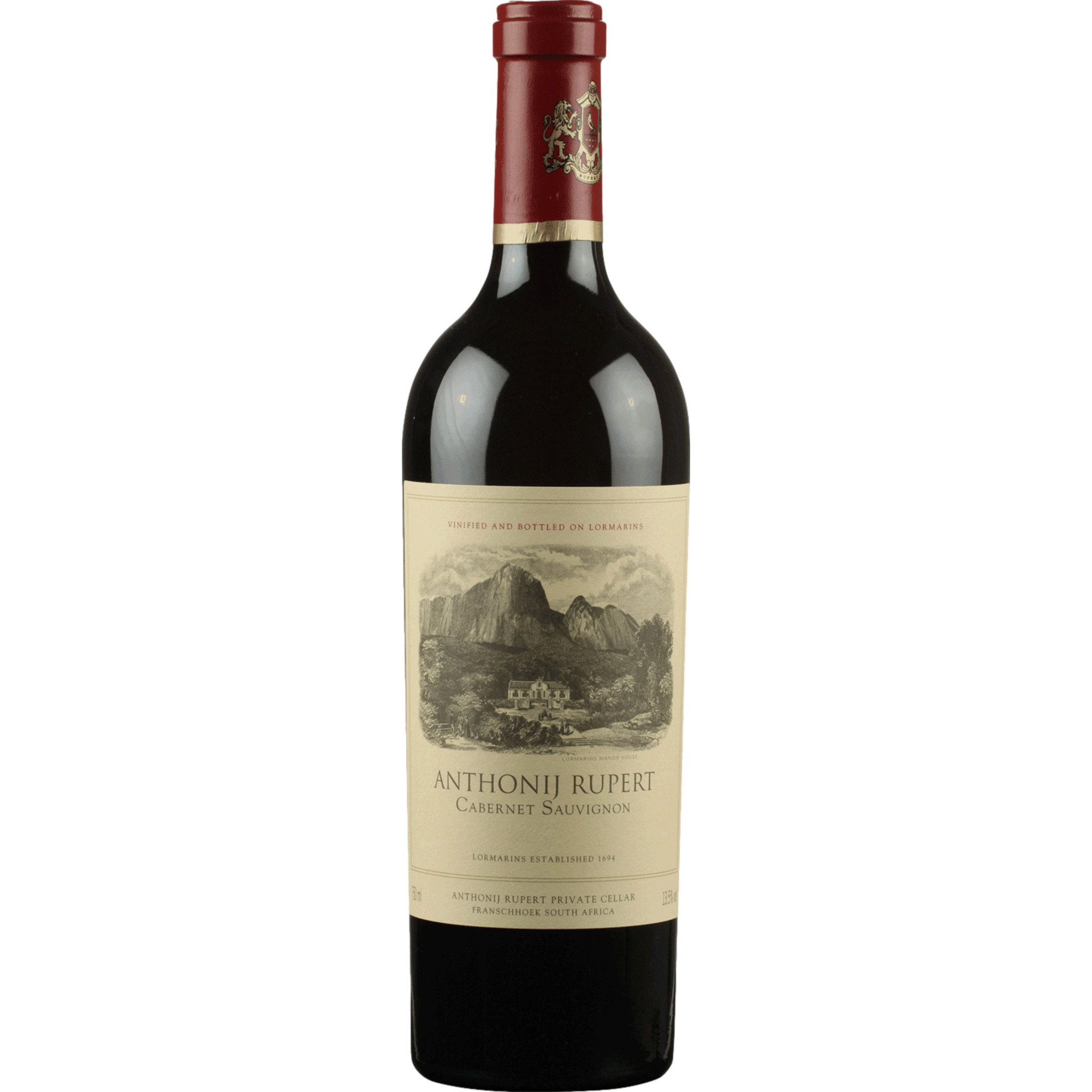 Anthonij Rupert Cabernet Sauvignon, WO Coastal Region, Western Cape, 2019, Rotwein - Rotwein