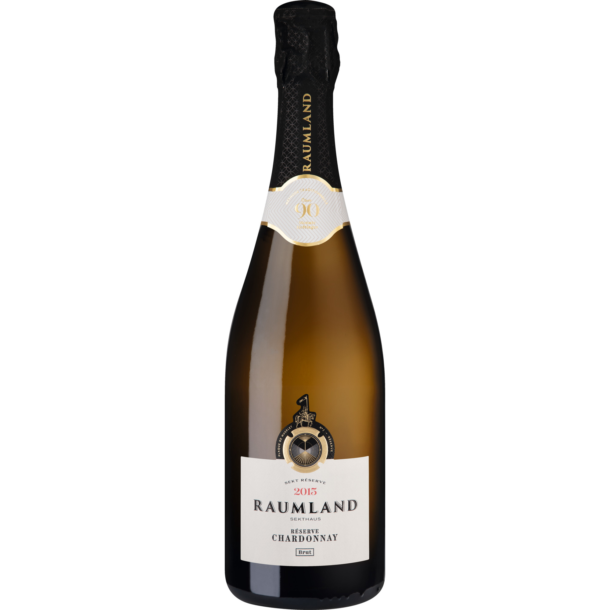 Image of Raumland Chardonnay Réserve Sekt, Brut, Deutscher Sekt, Deutscher Sekt, 2015, Schaumwein