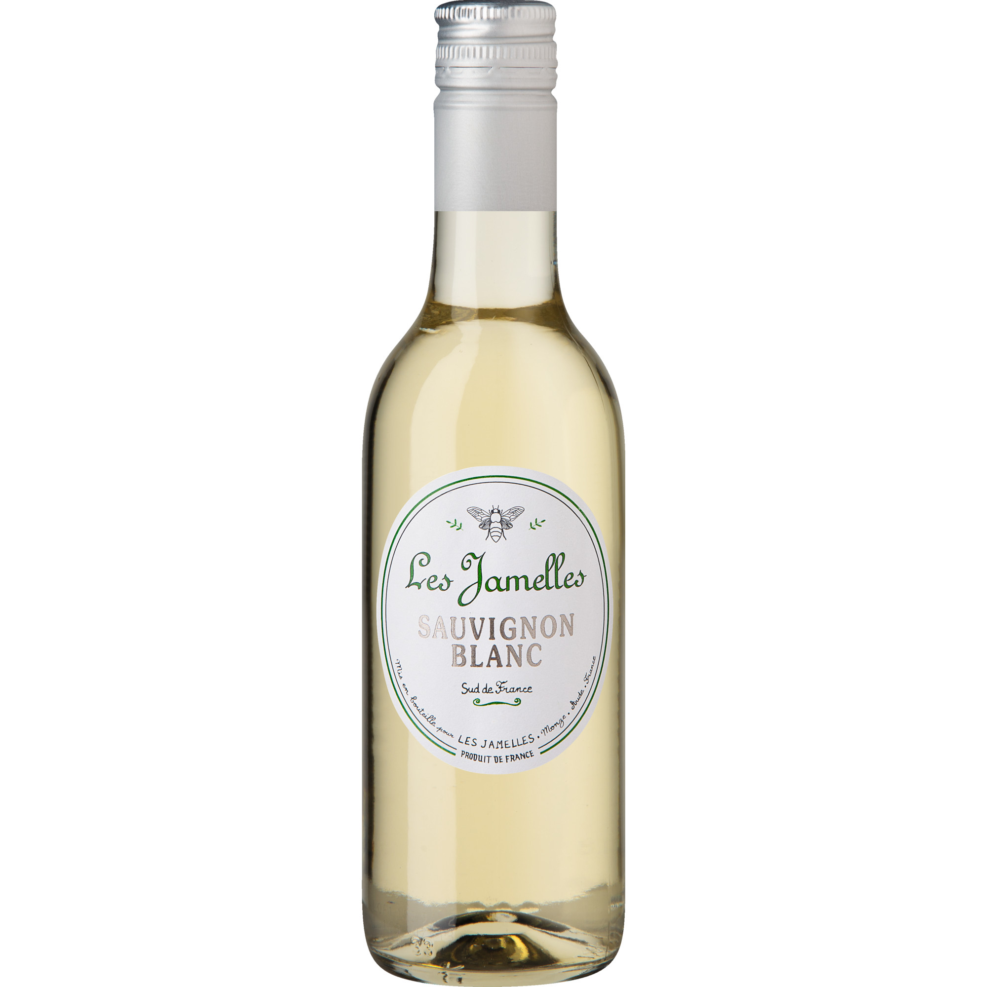 Les Jamelles Sauvignon Blanc, Pays d'Oc IGP, 0,25 L, Languedoc-Roussillon, 2023, Weißwein