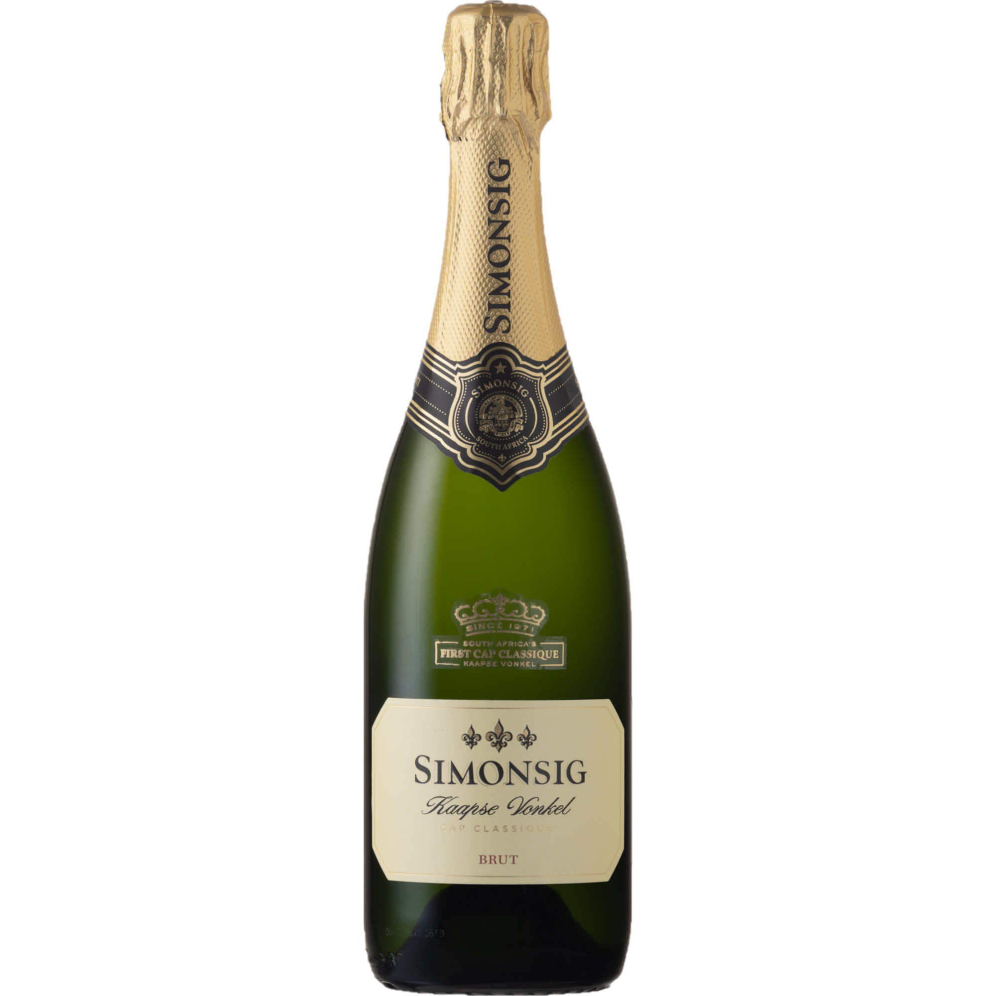 Image of Simonsig Kaapse Vonkel Methode Cap Classique, Brut, WO Western Cape, Western Cape, 2022, Schaumwein