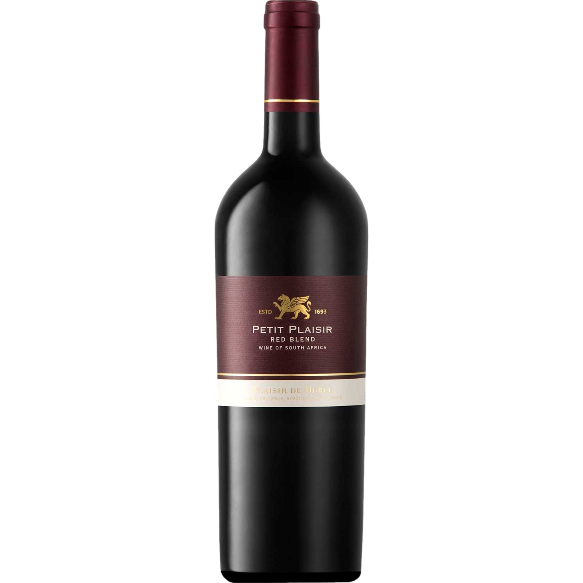 Plaisir Petit Plaisir Red Blend, WO Paarl, Western Cape, 2020, Rotwein