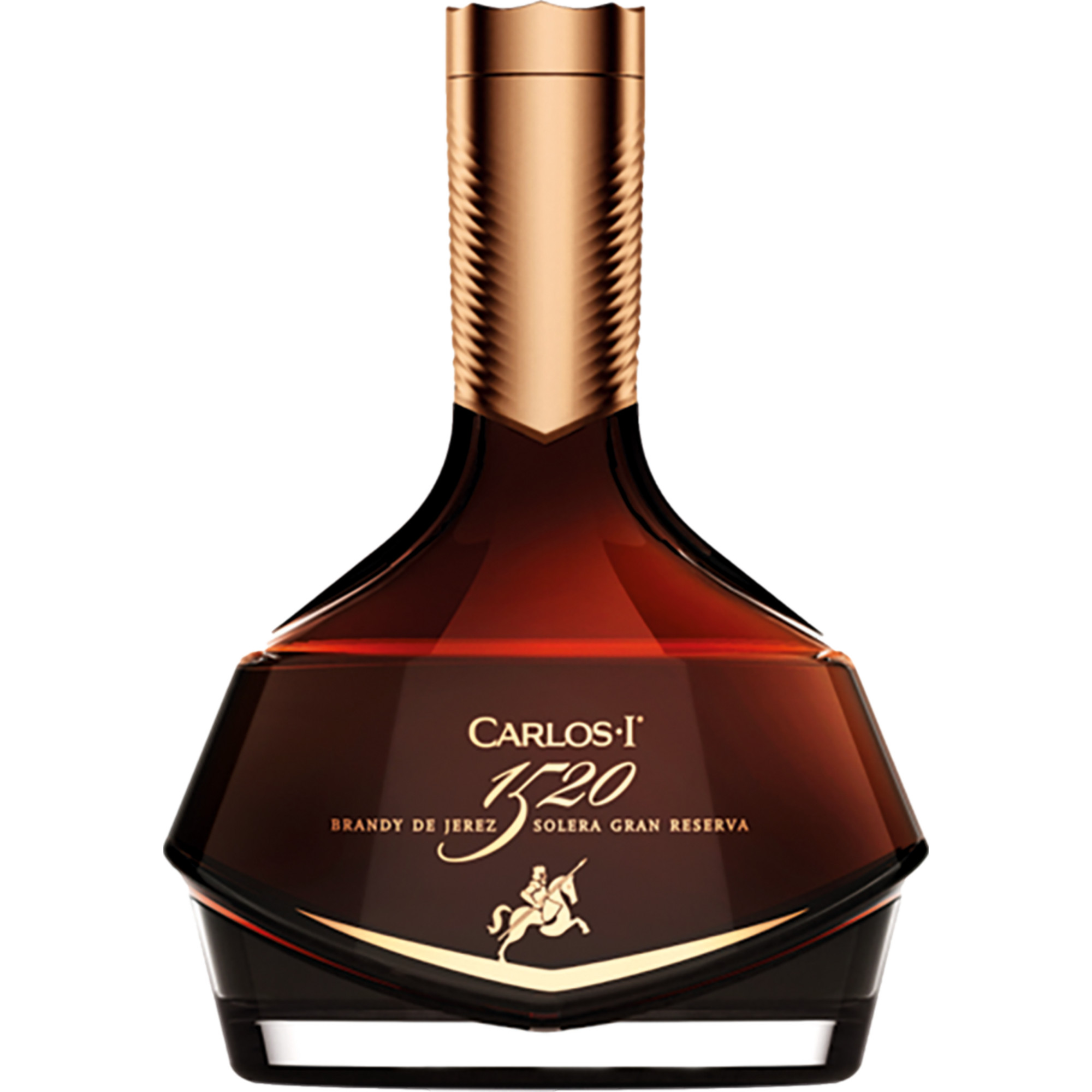 Carlos I 1520 Brandy de Jerez Gran Reserva, Jerez-Xérès-Sherry DO, 0,7 L, 41,1% Vol., Sherry/Jerez, Spirituosen
