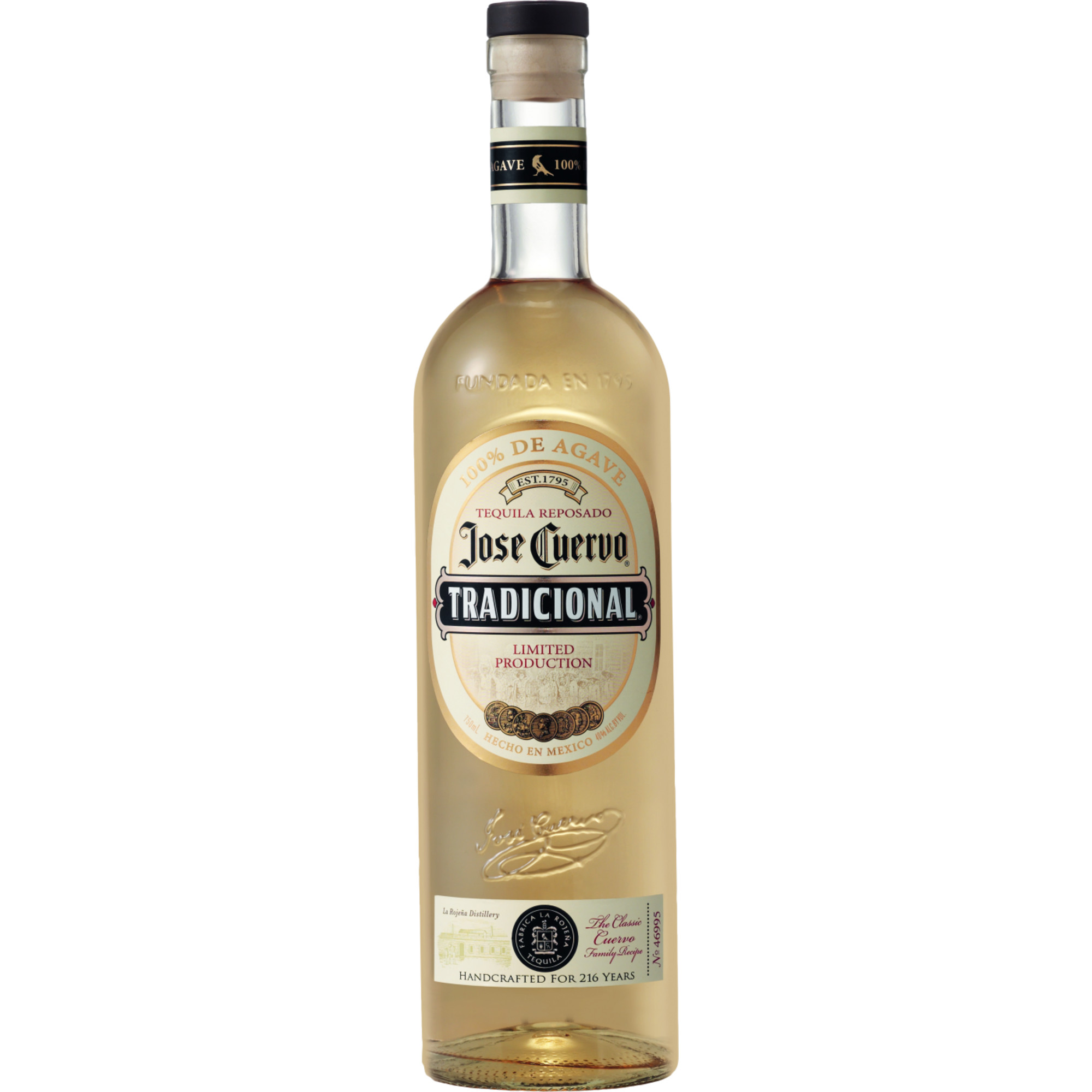 Jose Cuervo Tradicional Reposado Tequila, Mexiko, 0,7 L, 38% Vol., Spirituosen - Spirituosen