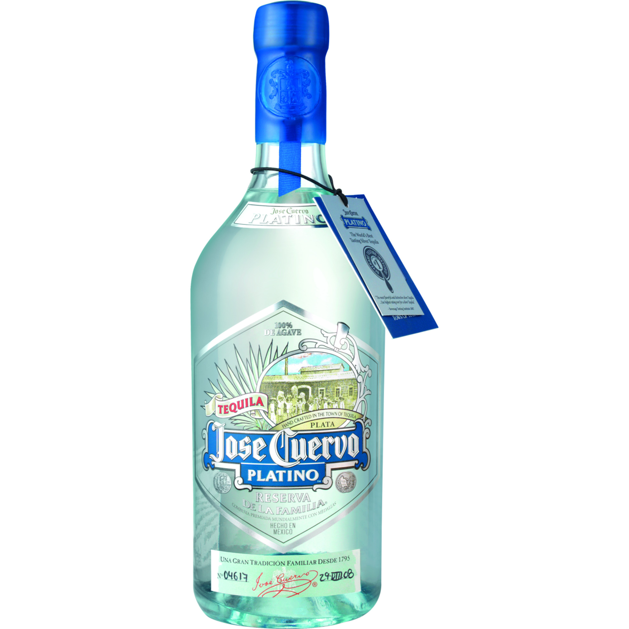 Image of Jose Cuervo Platino Reserva de la Familia Tequila in Geschenkverpackung