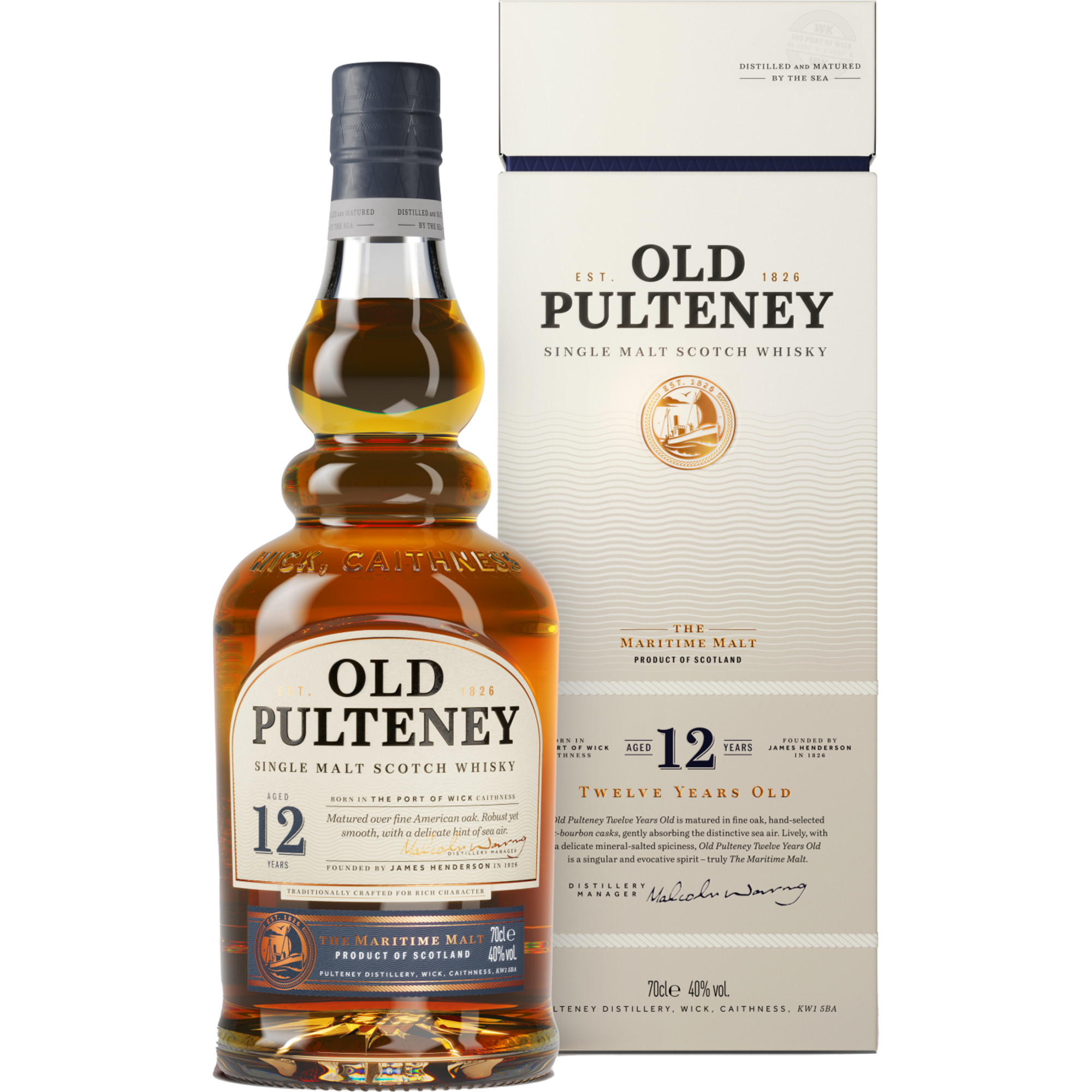 Image of Old Pulteney 12 Jahre Geschenkbox
