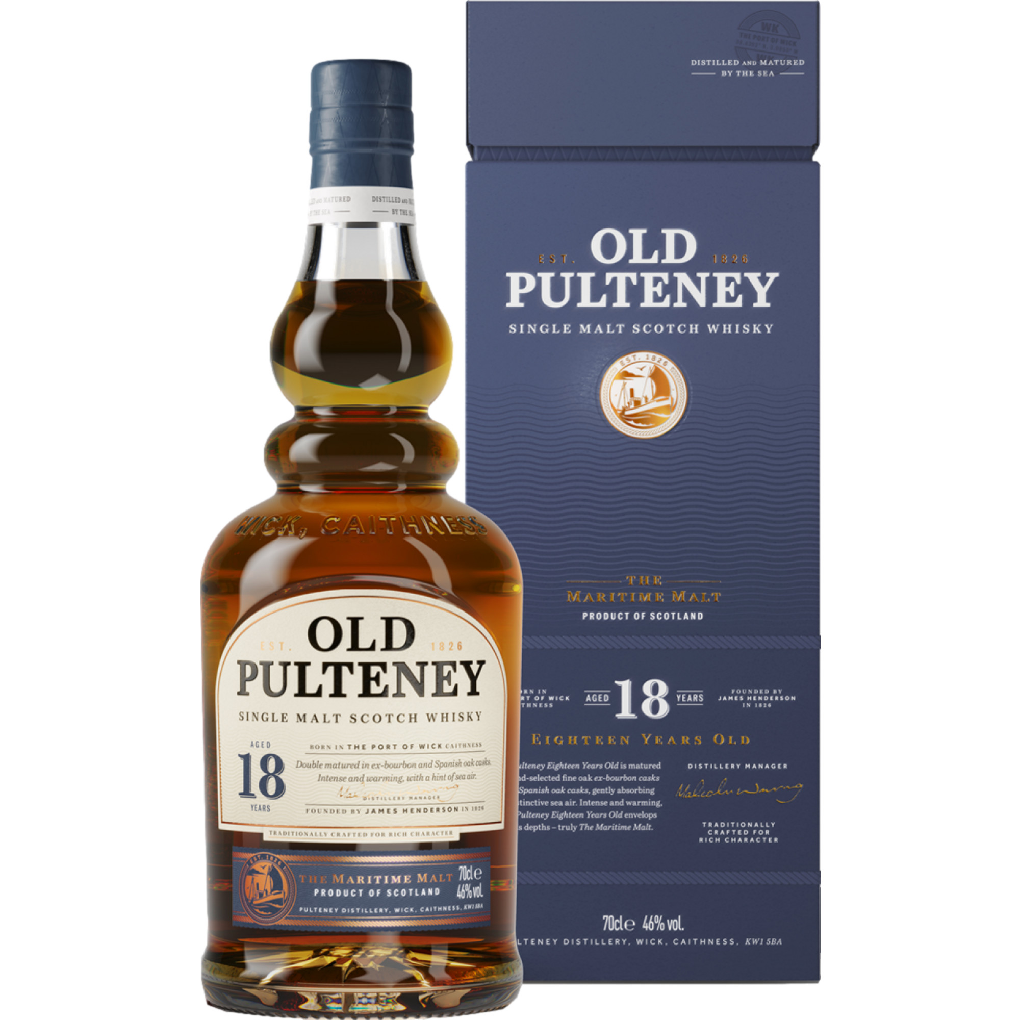 Image of Old Pulteney 18 Jahre