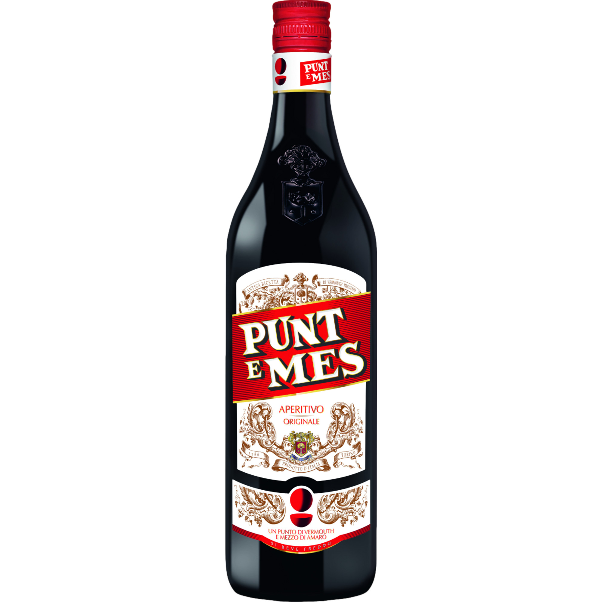 Punt & Mes Vermouth, Italien, 0,75 L, 16% Vol., Spirituosen - Spirituosen