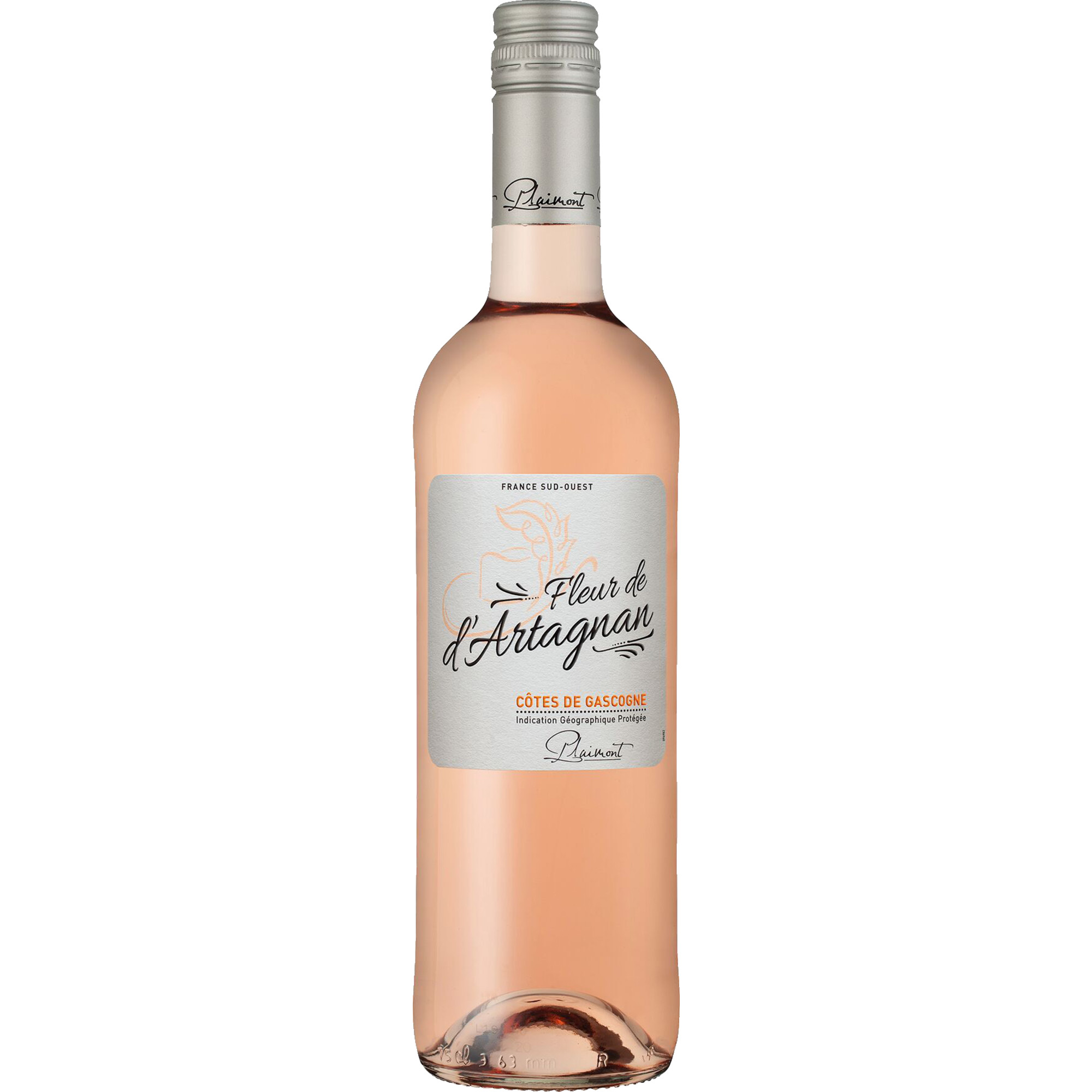 Fleur de d'Artagnan Rose, Côtes de Gascogne IGP, Südwestfrankreich, 2023, Roséwein