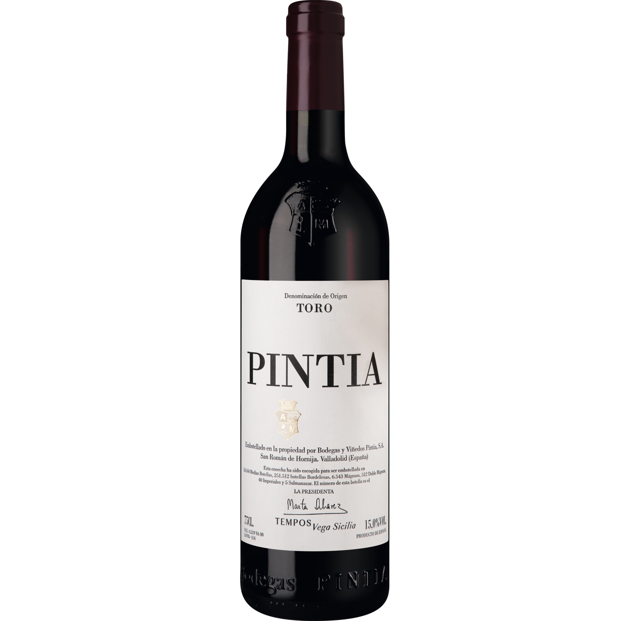 Pintia, Toro DO, Kastilien - León, 2019, Rotwein