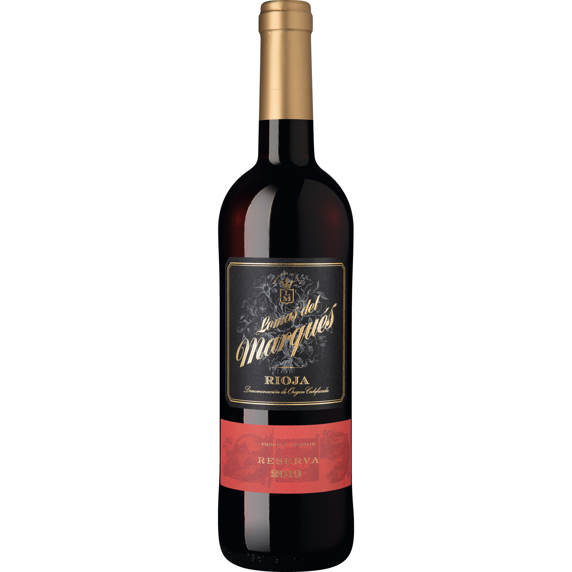 Lomas del Marqués Rioja Reserva, Rioja DOCa, Rioja, 2019, Rotwein Criadores de Rioja SL Calle los Tinos, s/n 26141 Alberite Spain Hawesko DE