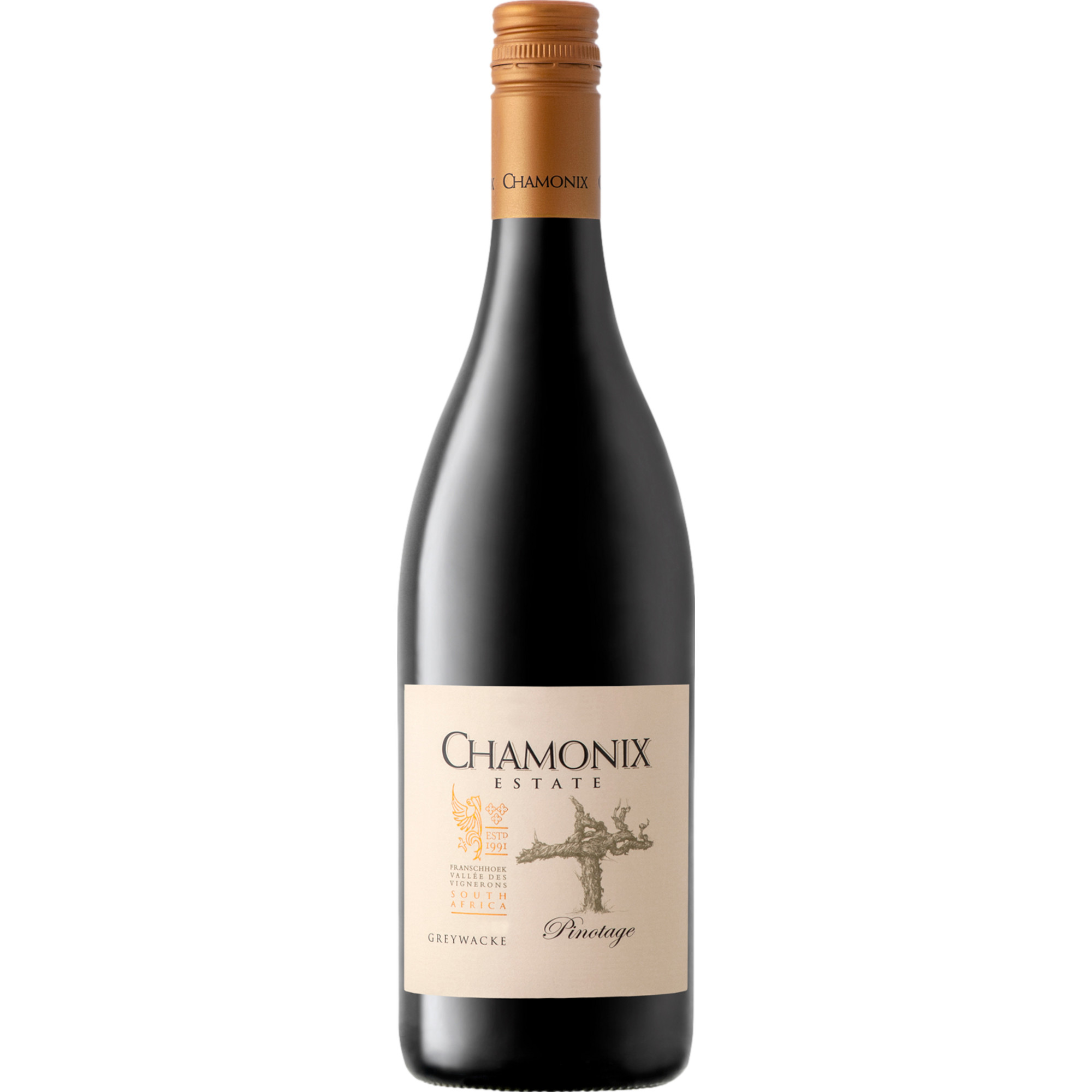 Chamonix Greywacke Pinotage, WO Franschhoek, Western Cape, 2020, Rotwein - Rotwein