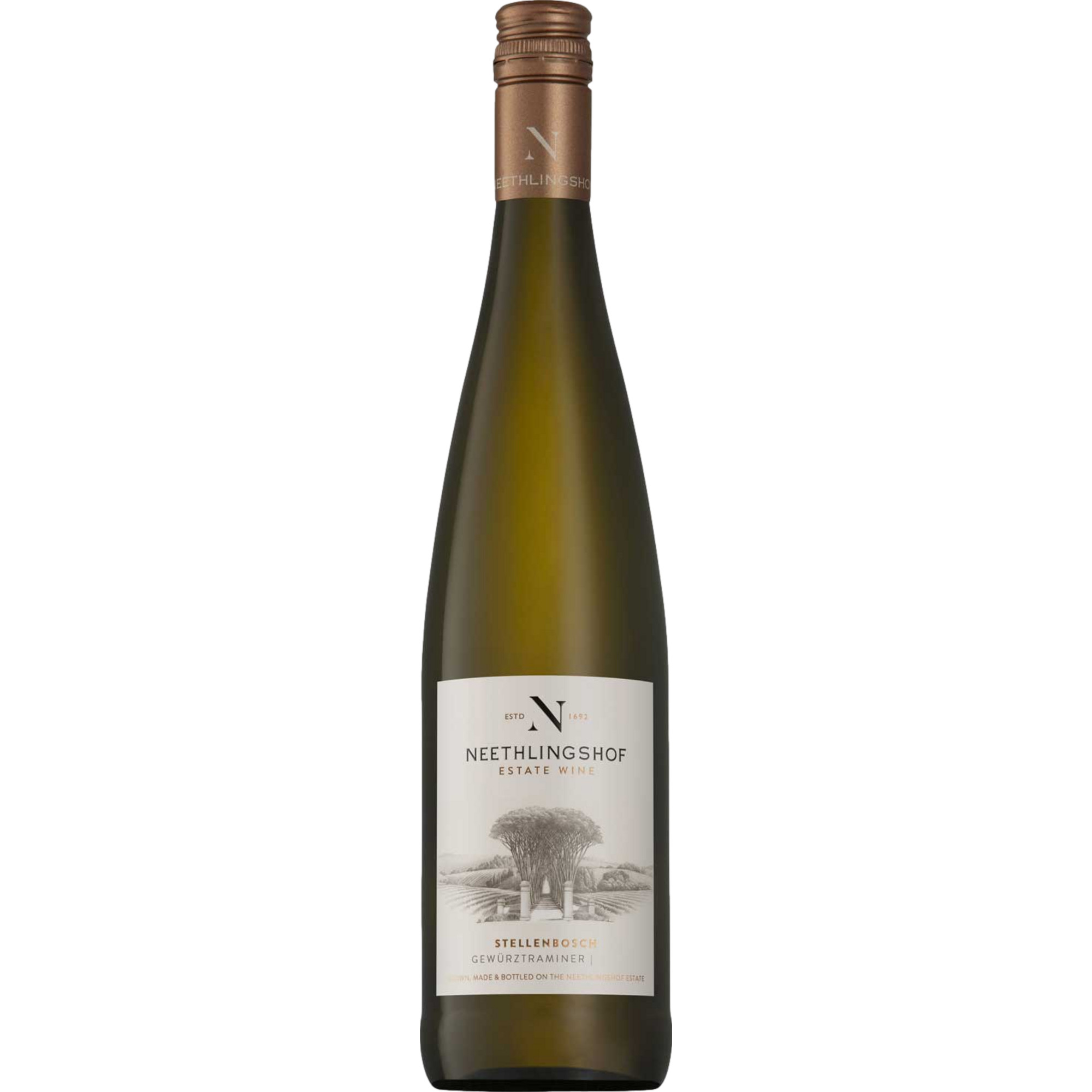 Neethlingshof Gewürztraminer, WO Stellenbosch, Western Cape, 2023, Weißwein - Weißwein