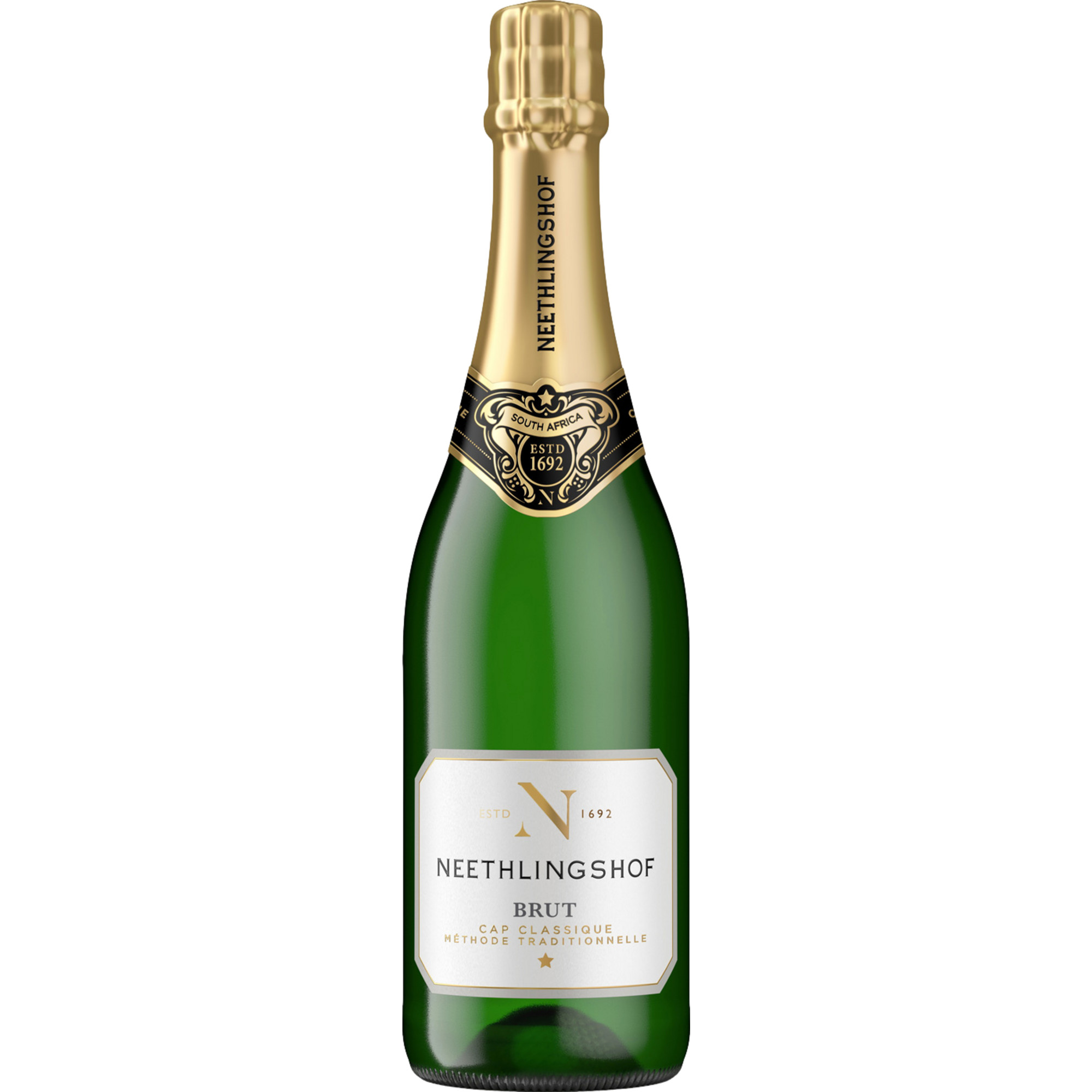 Image of Neethlingshof Cap Classique, Brut, WO Stellenbosch, Western Cape, Schaumwein