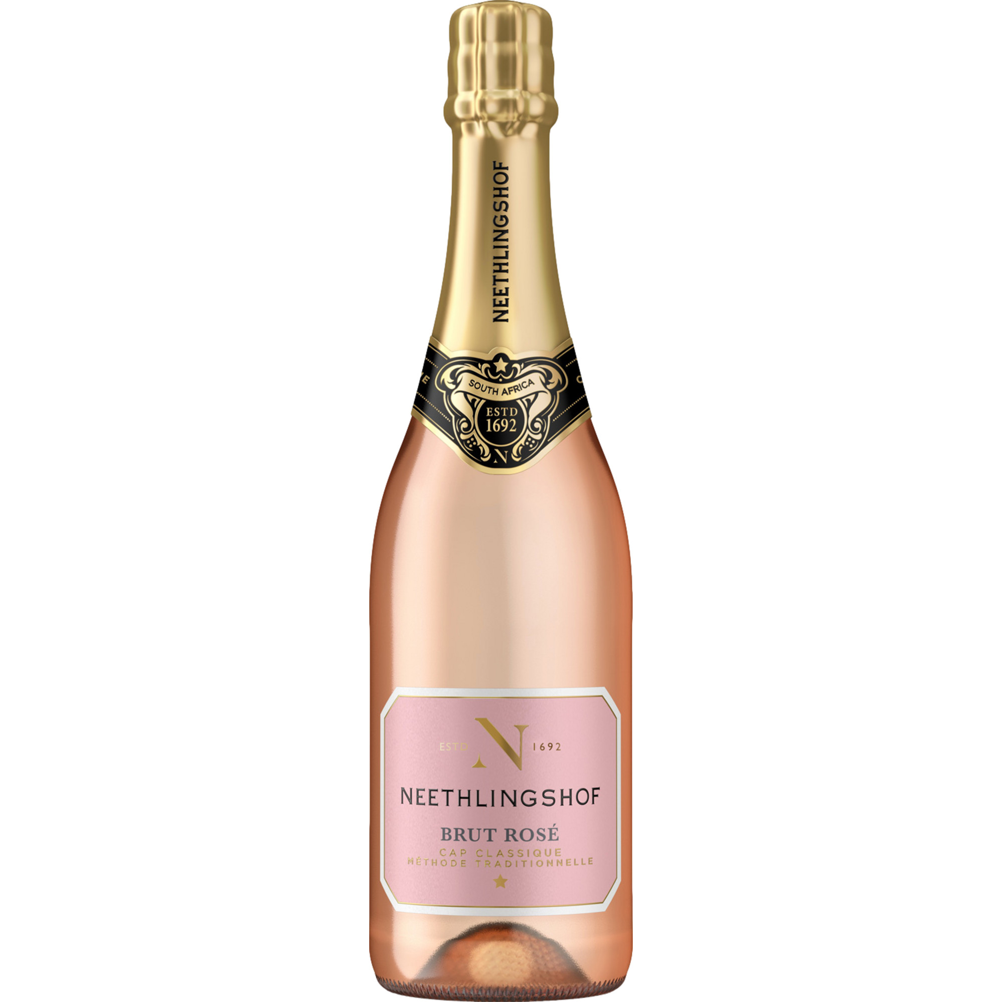Image of Neethlingshof Cap Classique Rosé, Brut, WO Stellenbosch, Western Cape, Schaumwein