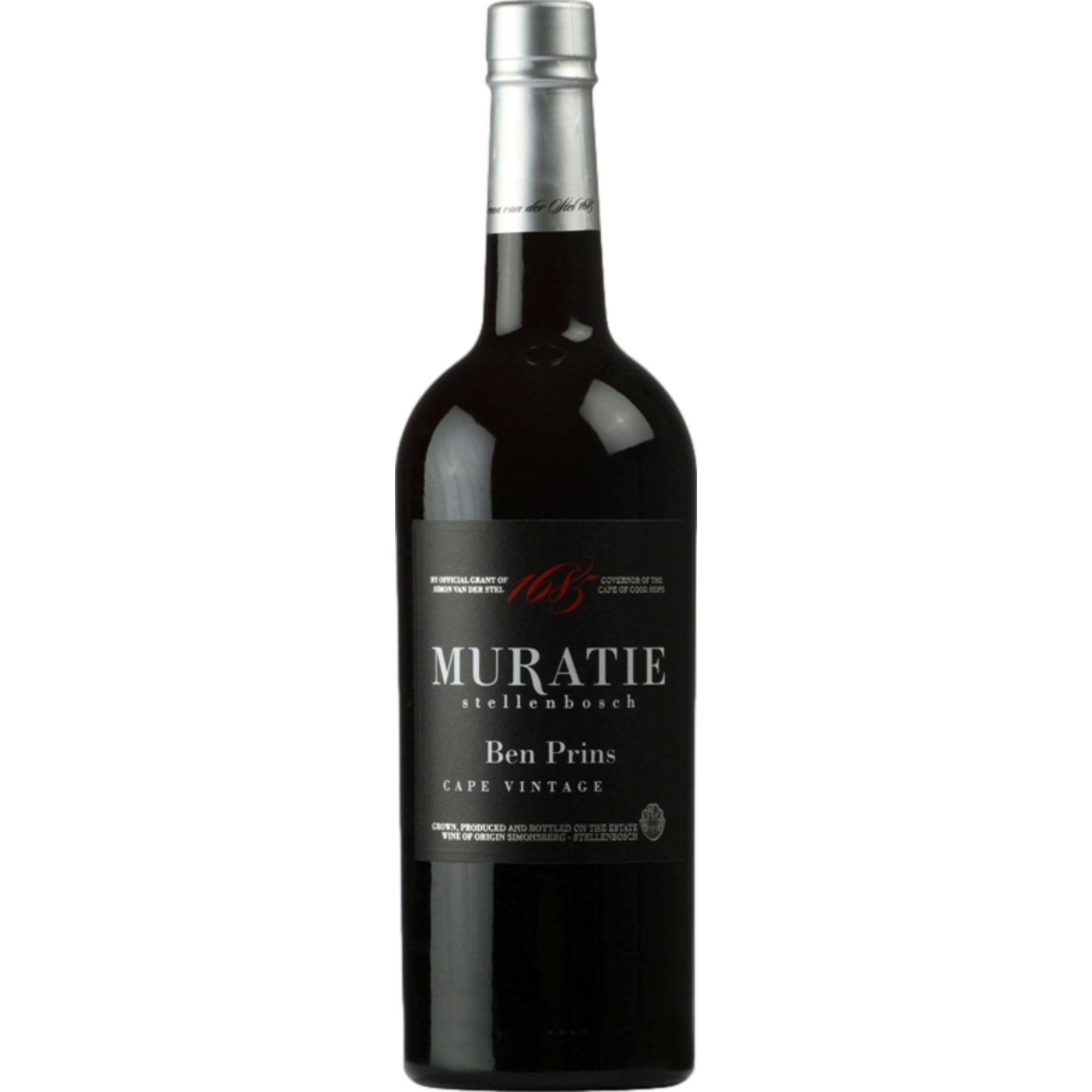 Muratie Ben Prins Cape Vintage, WO Simonsberg-Stellenbosch, Western Cape, 2021, Spirituosen - Spirituosen