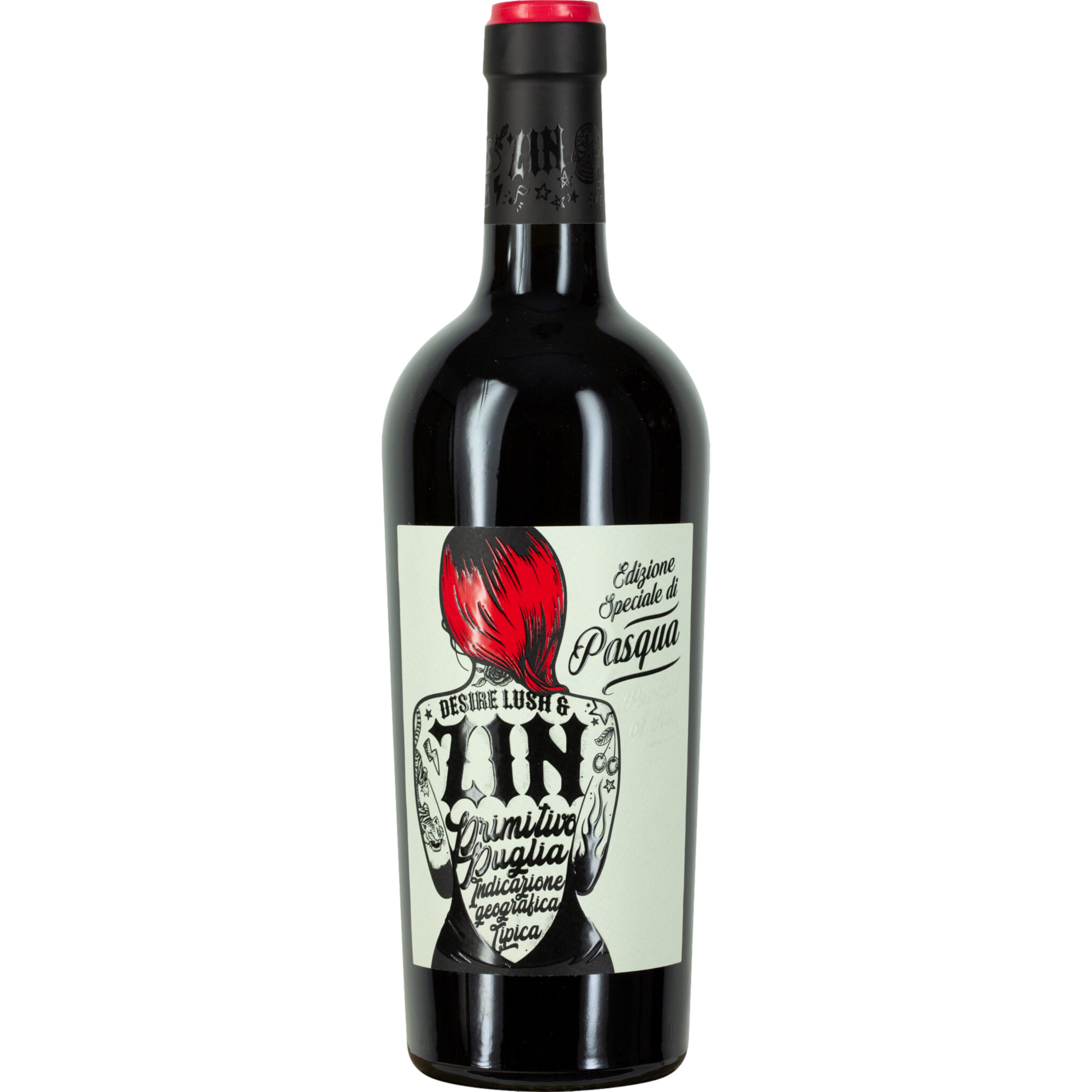 Pasqua Desire Lush & Zin Primitivo, Puglia IGT, Apulien, 2023, Rotwein