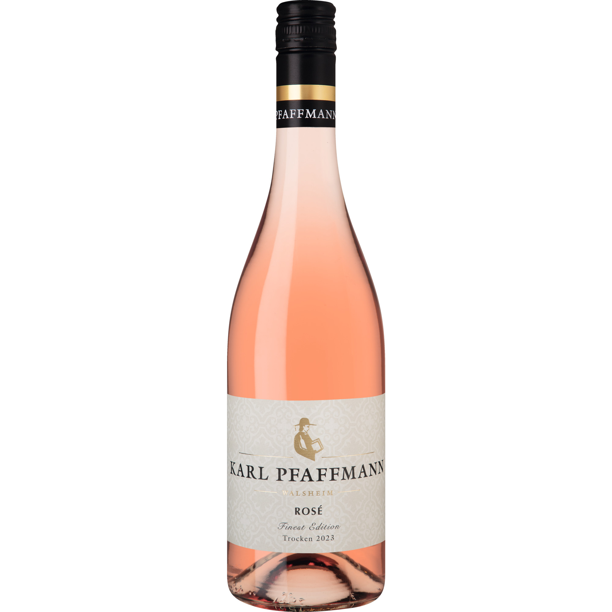 Karl Pfaffmann Rosé Finest Edition, Trocken, Pfalz, Pfalz, 2023, Roséwein Markus Pfaffmann, Nußdorfer Str. 2, D - 76833 Walsheim Hawesko DE