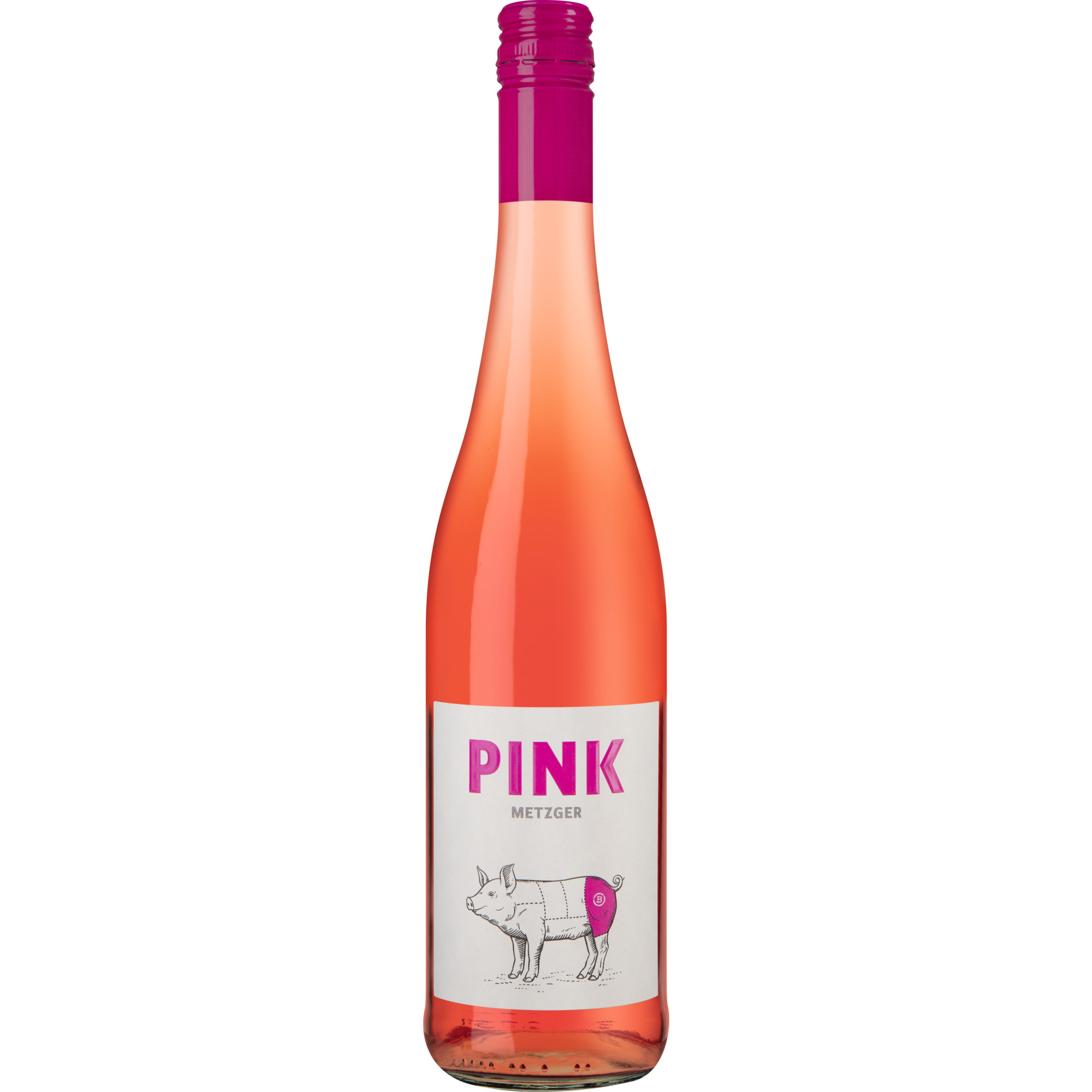 Pink Rosé, Feinherb, Pfalz, Pfalz, 2023, Roséwein