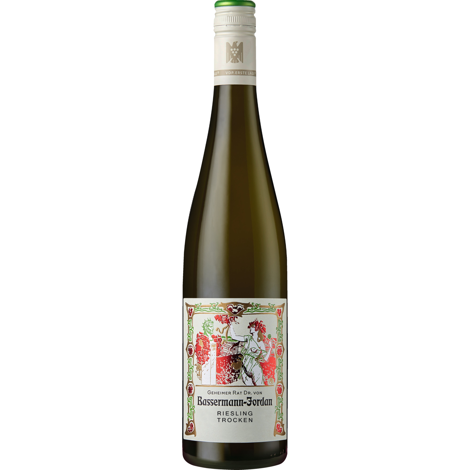 Bassermann-Jordan Riesling, Trocken, Pfalz, Pfalz, 2023, Weißwein