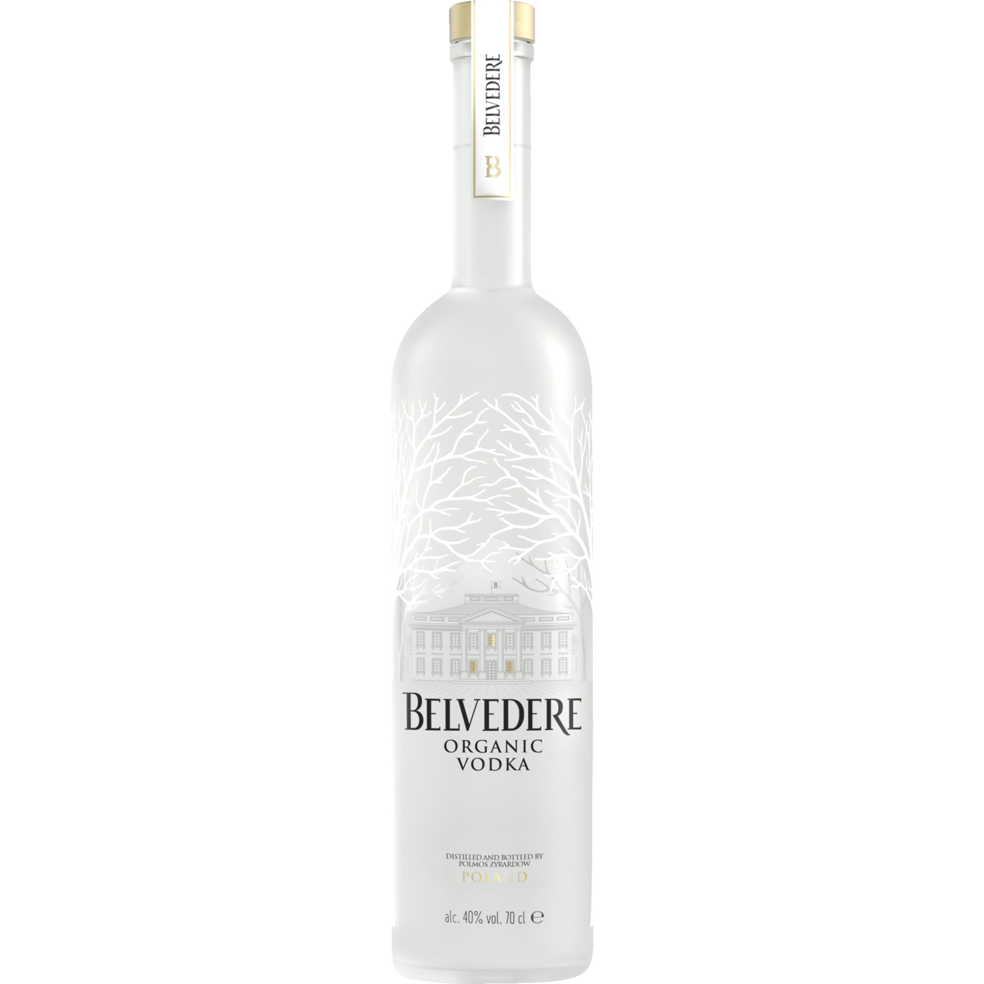 Image of Belvedere Organic Vodka, Polen, 0,7 L, 40% Vol., Spirituosen