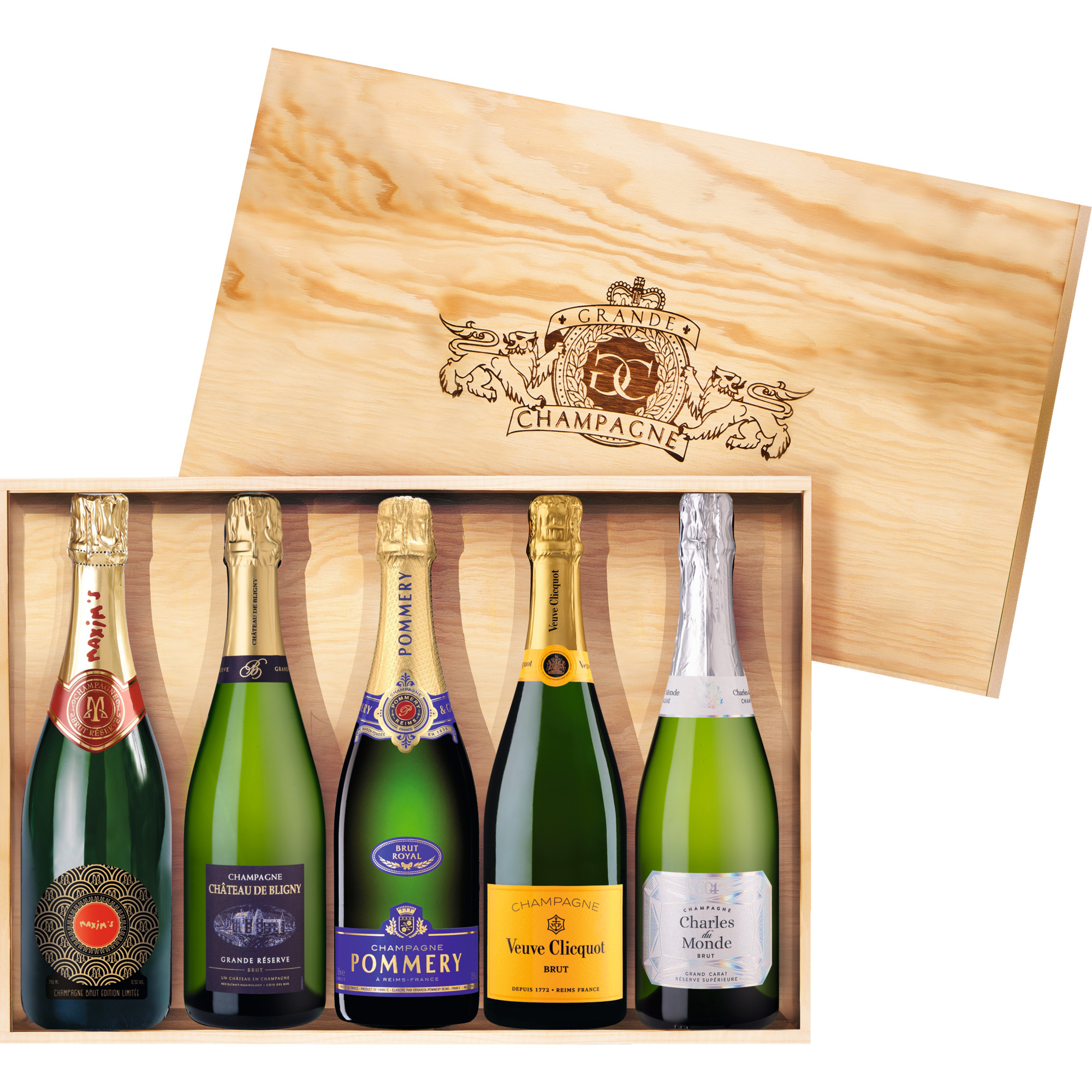 Grande Champagne, Große Namen der Champagne, Präsente - Champagner Grande Champagne, Große Namen der Champagne, Präsente - Champagner