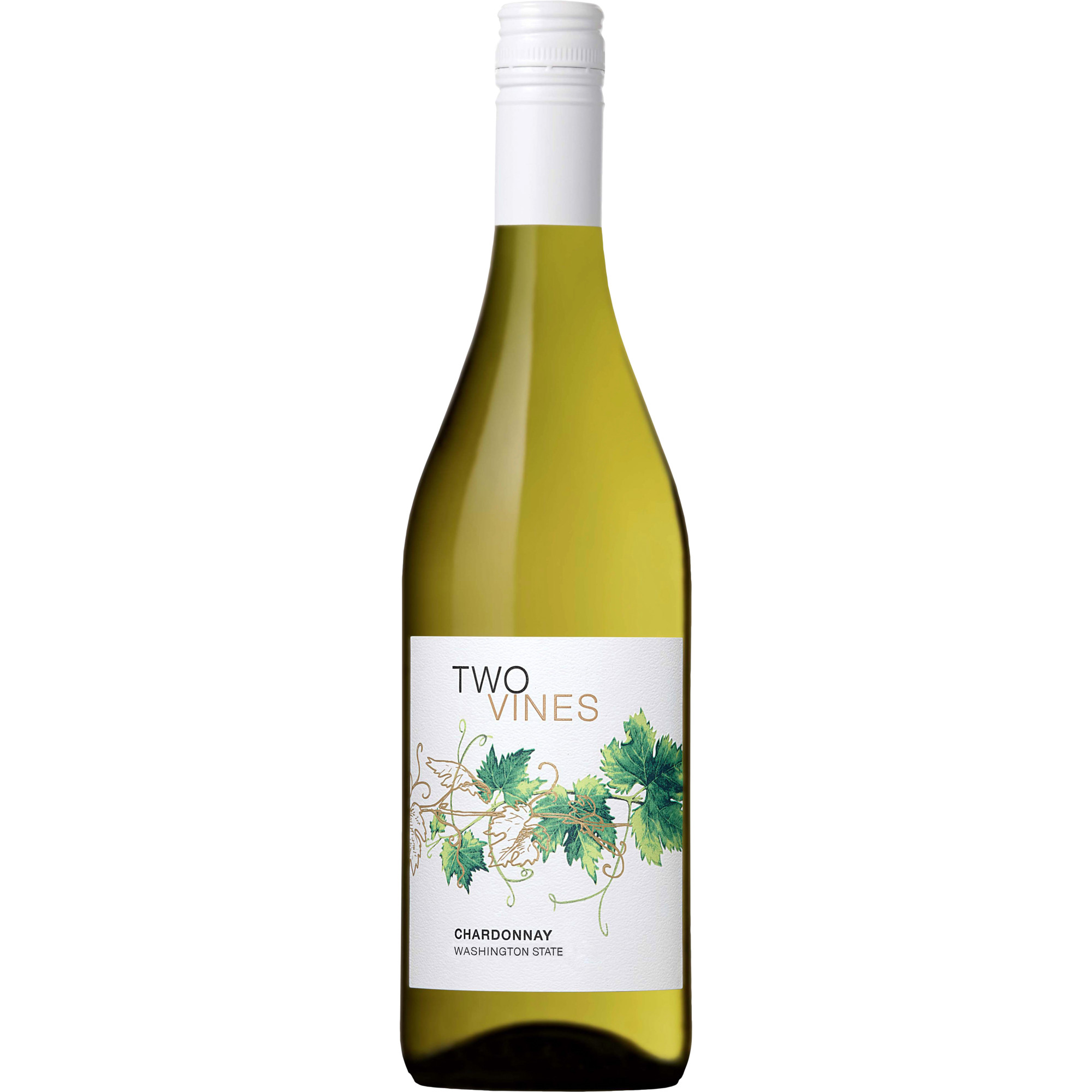 Two Vines Chardonnay, Washington State, Columbia Valley, 2021, Weißwein