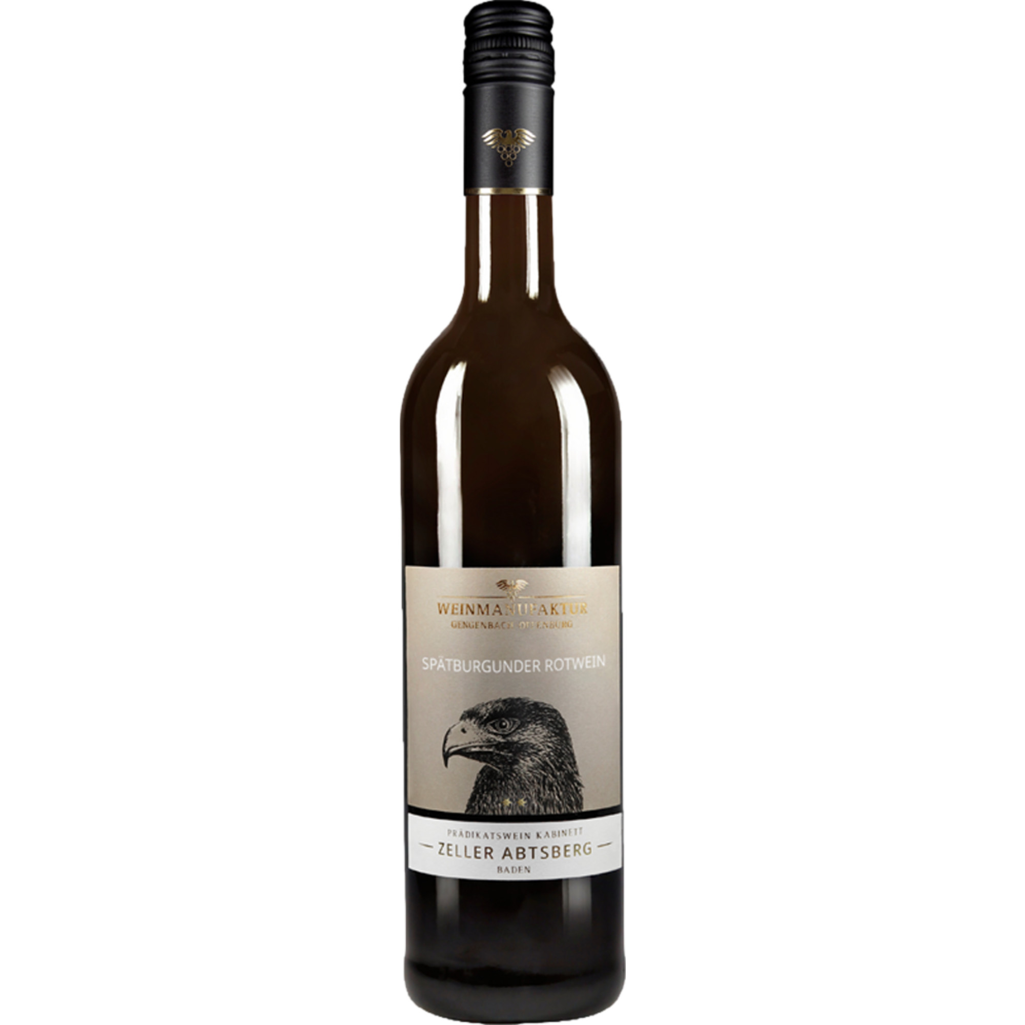 Image of Spätburgunder Zeller Abtsberg Kabinett, Halbtrocken, Baden, Baden, 2022, Rotwein