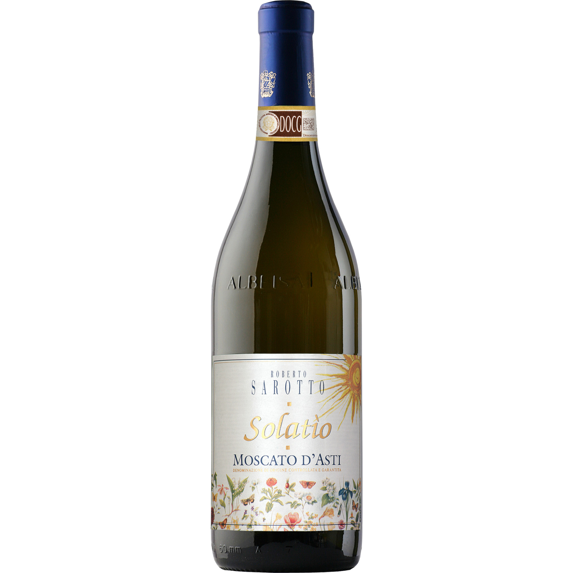 Sarotto Moscato d%27Asti Solatio, Moscato d%27Asti DOCG, Piemont, 2023, Weißwein - Weißwein