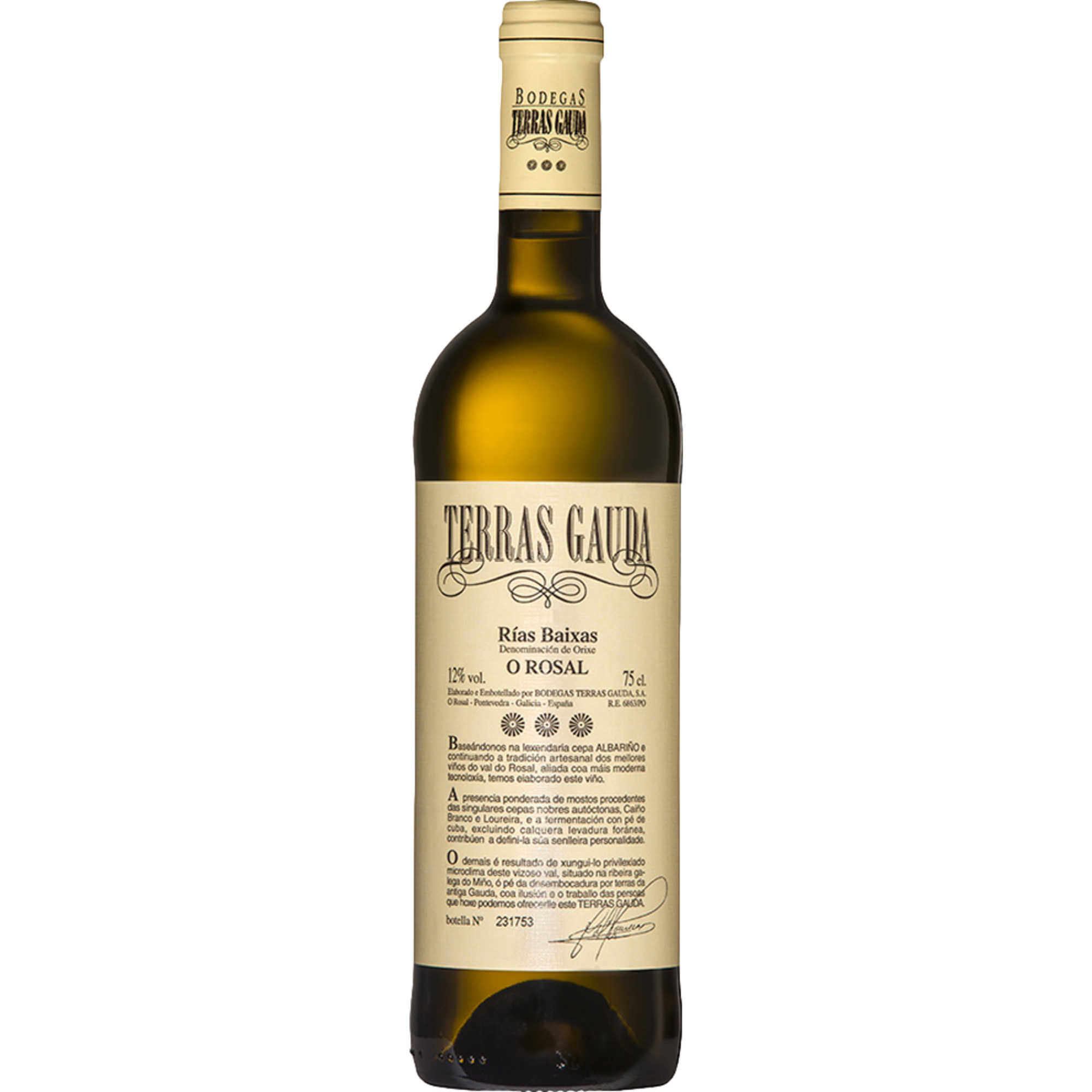 Image of Terras Gauda O Rosal 2024 0.75L 12.5% Vol. Weißwein Trocken aus Spanien