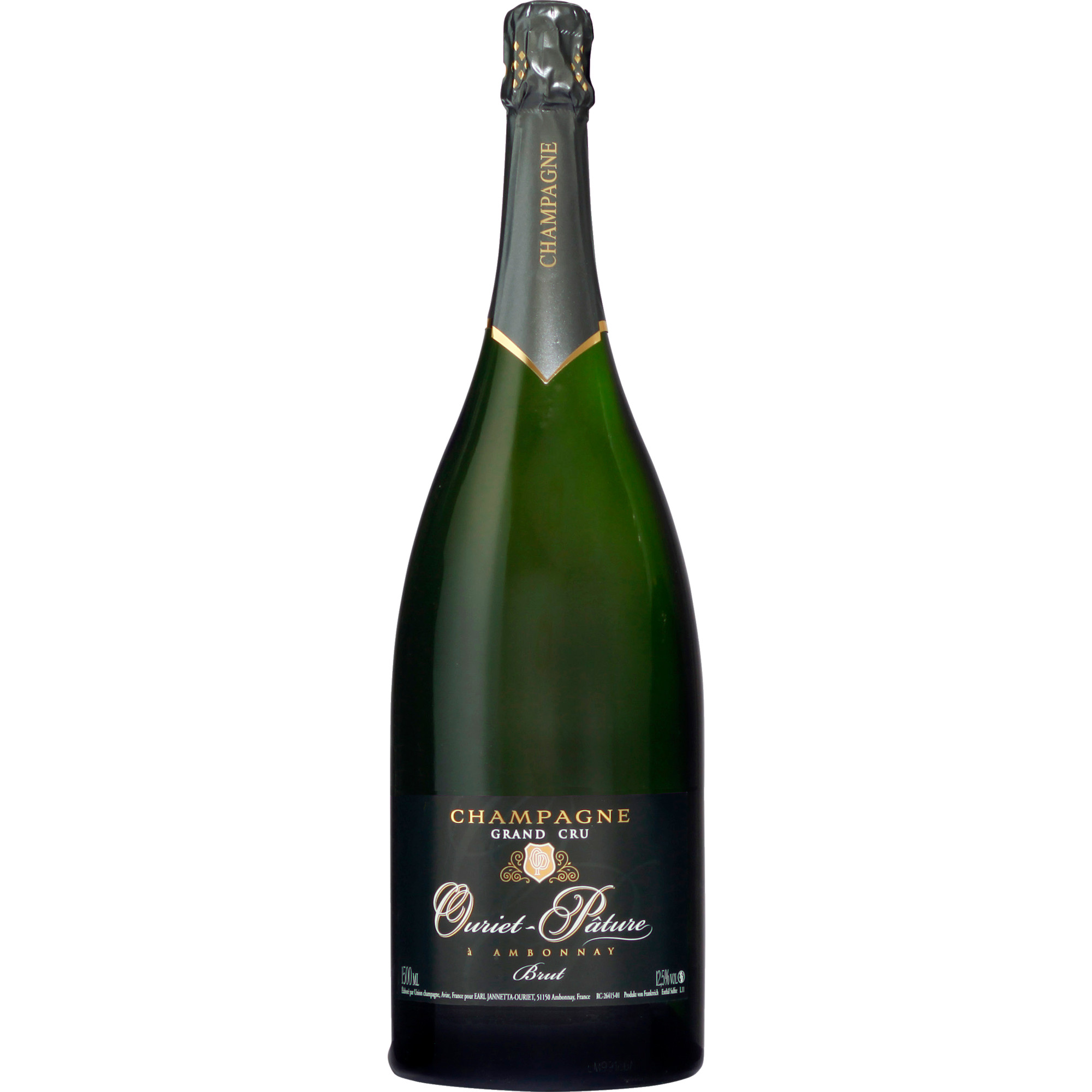 Image of Champagne Ouriet Pâture Cuvée Tradition Grand Cru, Brut, Champagne Grand Cru AC, Magnum, Champagne, Schaumwein