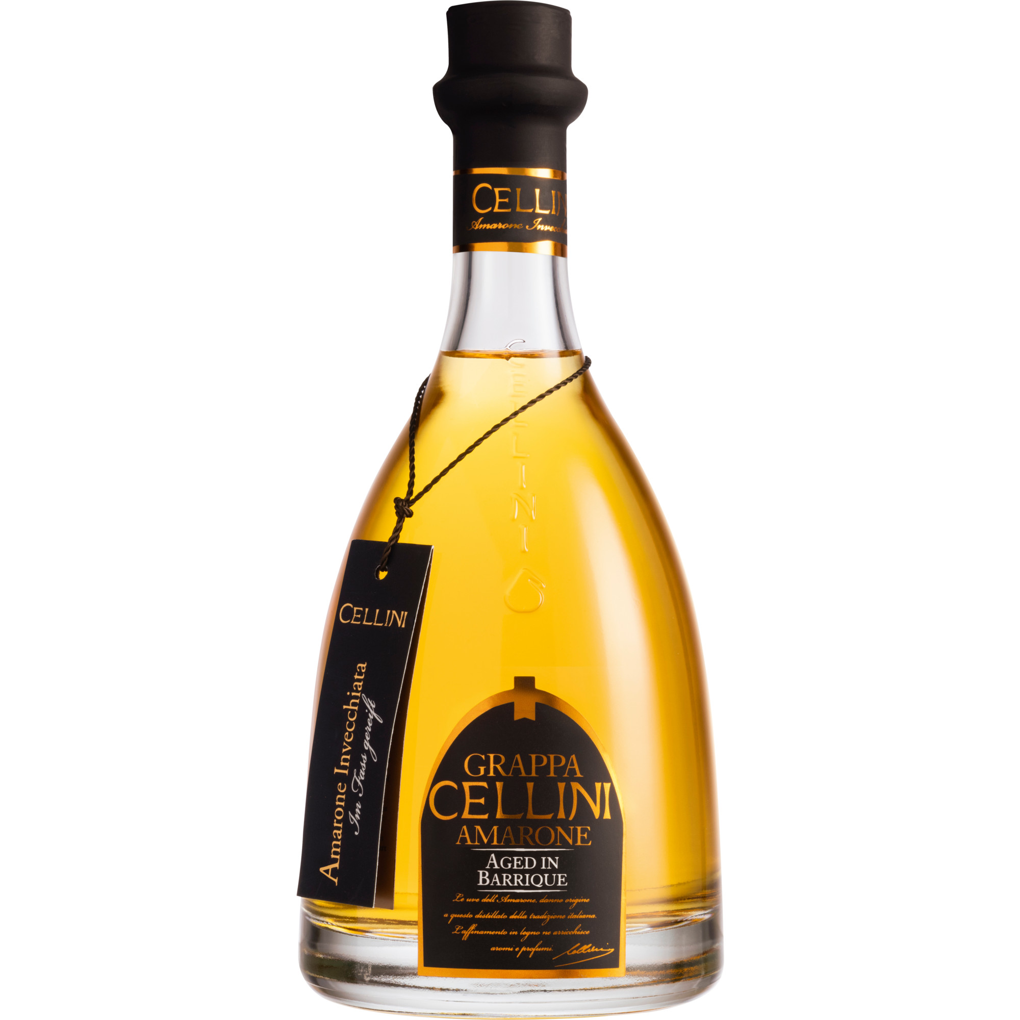 Image of Cellini Grappa Amarone Invecchiata, Italien, 0,5 L, 38% Vol., Venetien, Spirituosen
