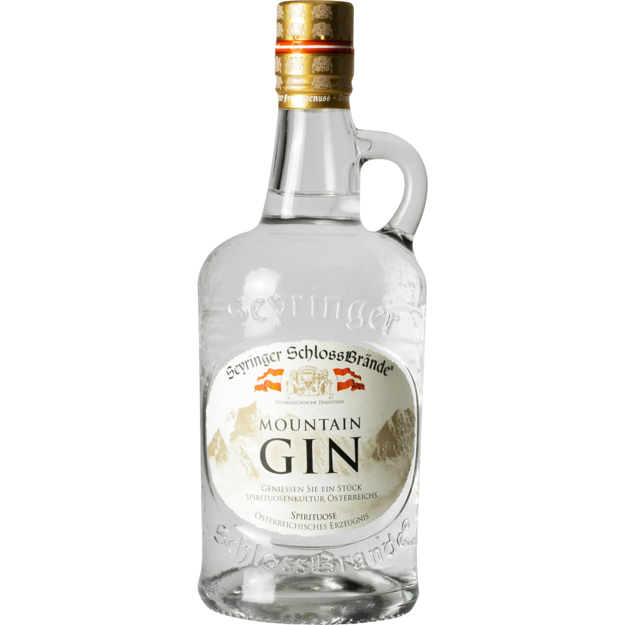 Seyringer Mountain Gin, Österreich, 0,5 L, 40% Vol., Spirituosen