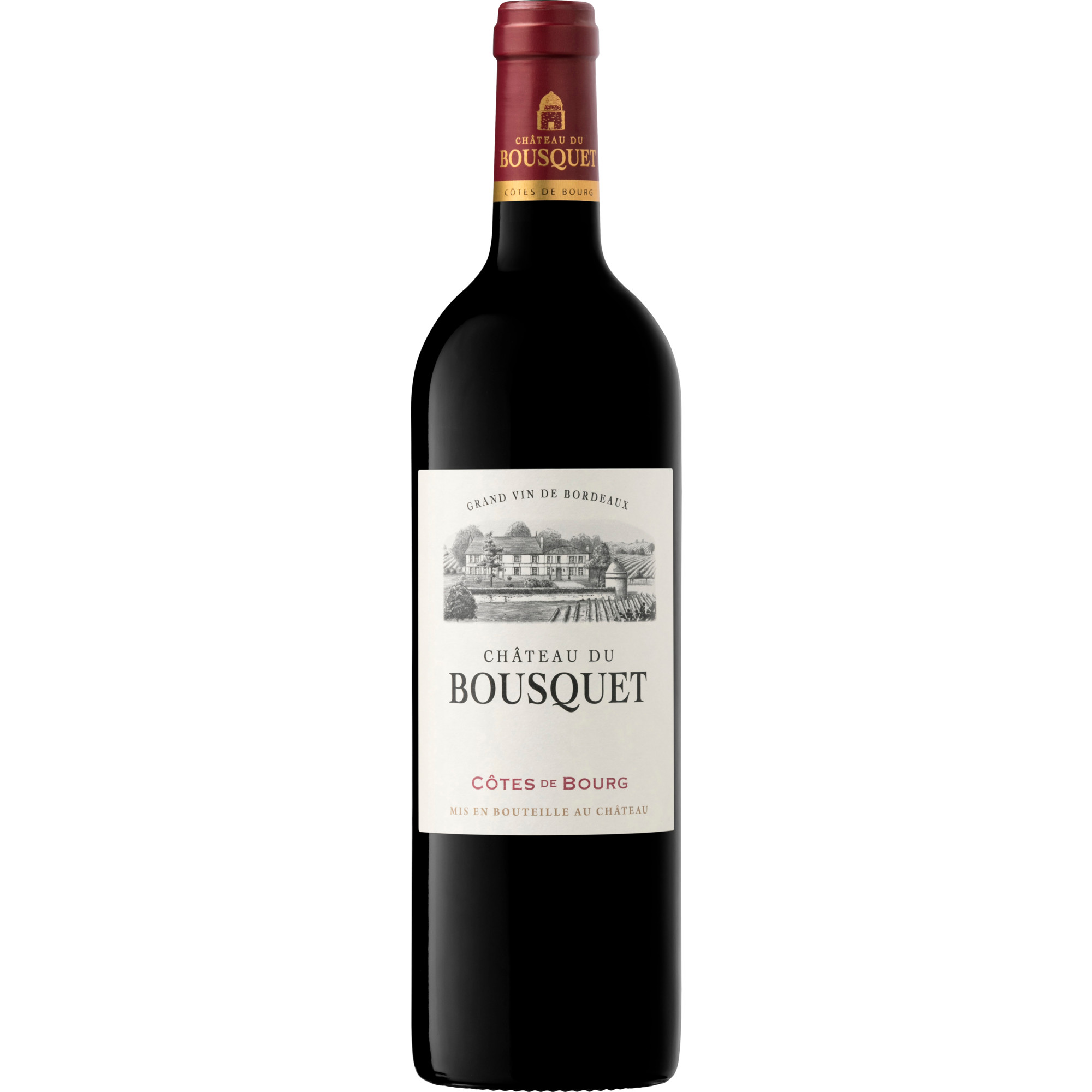 Image of Château du Bousquet Côtes de Bourg, Côtes de Bourg AOP, Bordeaux, 2020, Rotwein