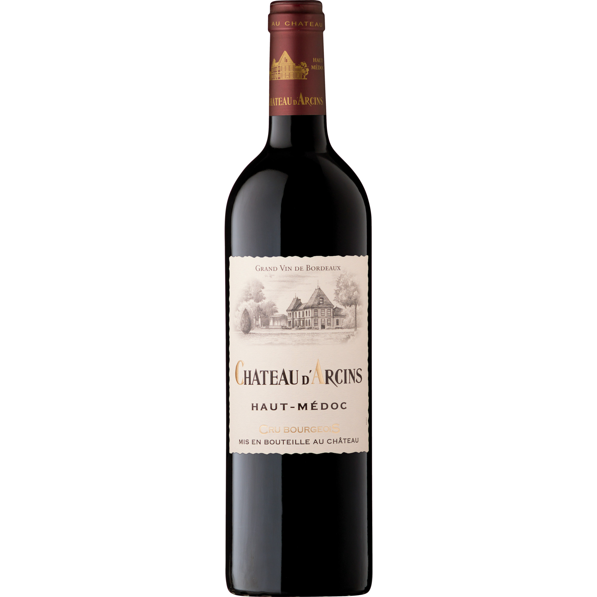 Château d‘Arcins Haut-Médoc, Haut-Médoc AOP, Bordeaux, 2020, Rotwein