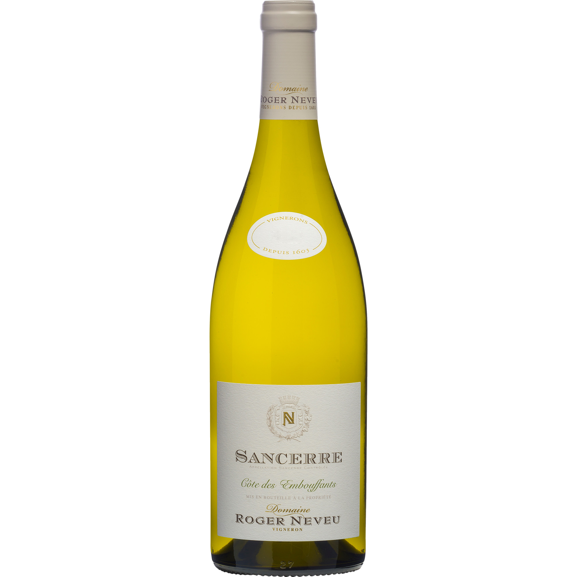 Image of Côte des Embouffants Sancerre Blanc, Sancerre AOP, Loire, 2022, Weißwein